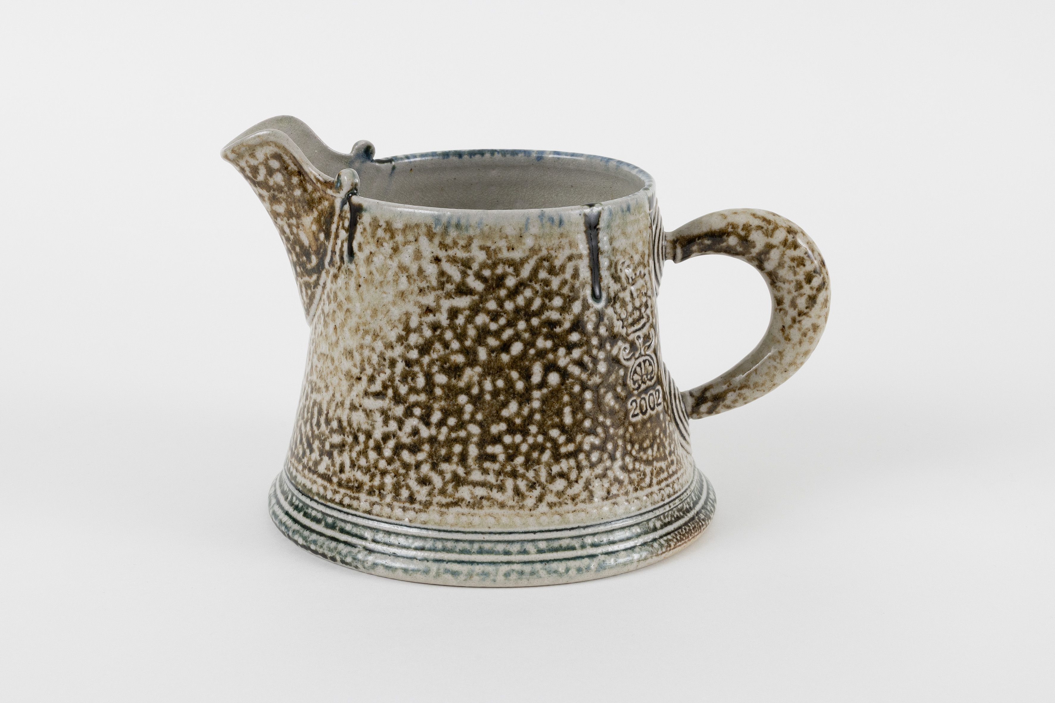 STEVE HARRISON Salt glazed Jug 2000年製 Steve Harrison, Jug , 1999 | Oxford Ceramics Gallery