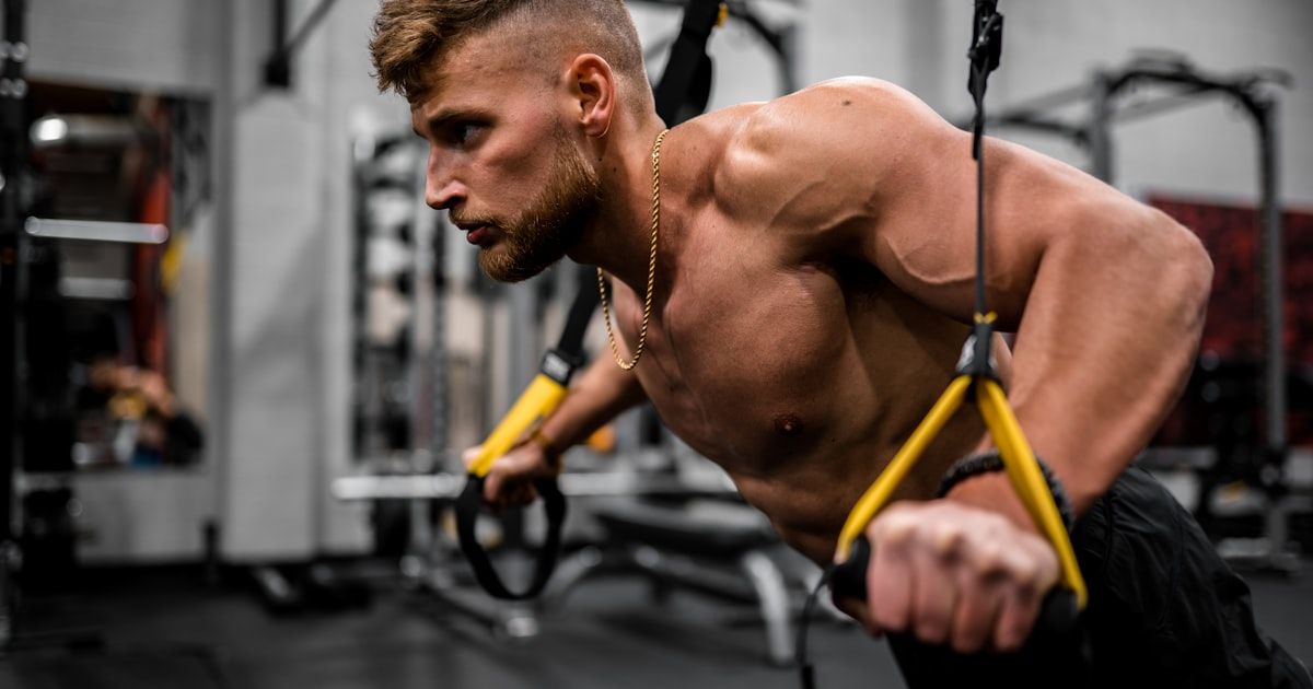 Athlete completing a structured power training session for golf performance