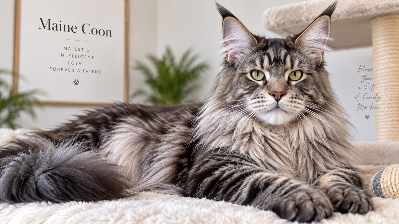 Maine coon cat breed