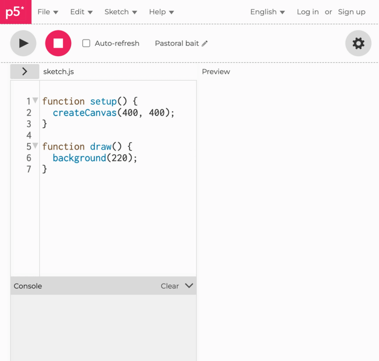 Getting started with p5 js creative coding