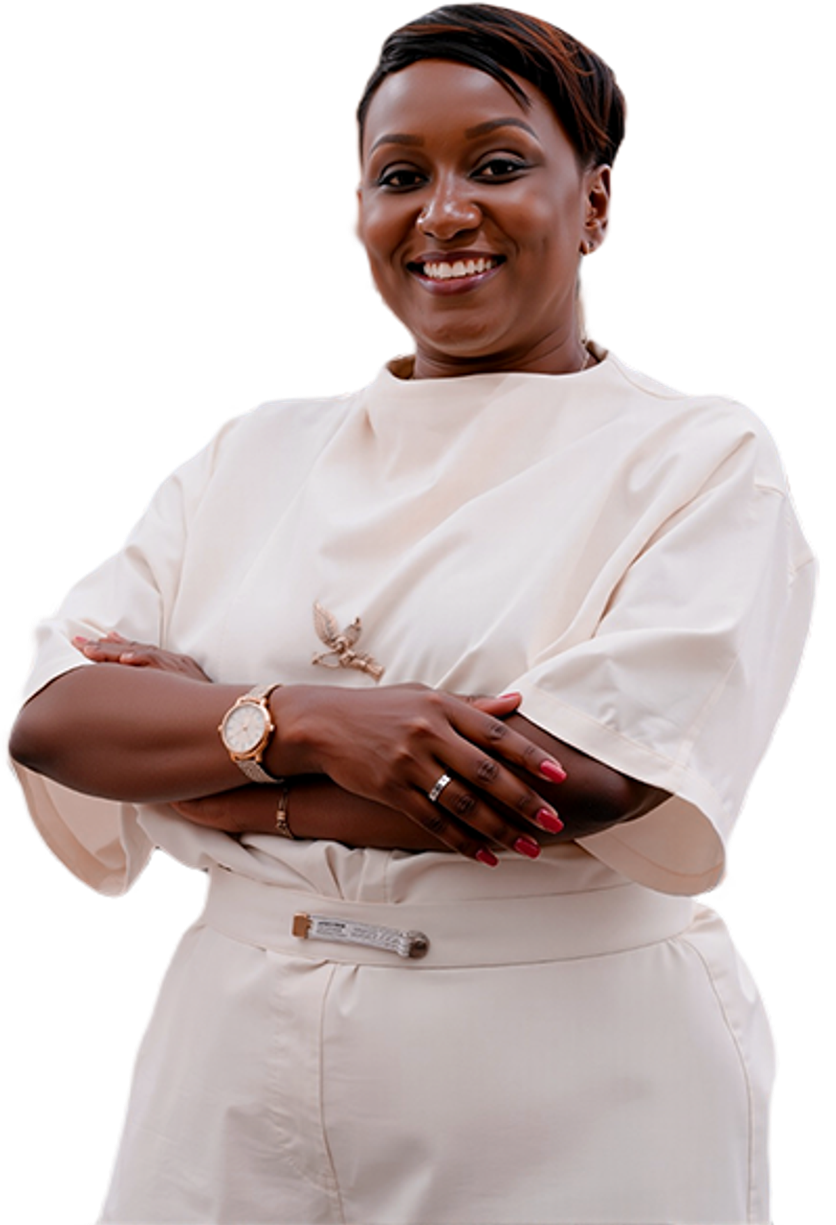Diane Mukasahaha, founder and CEO of DIKAM Fashion Ltd