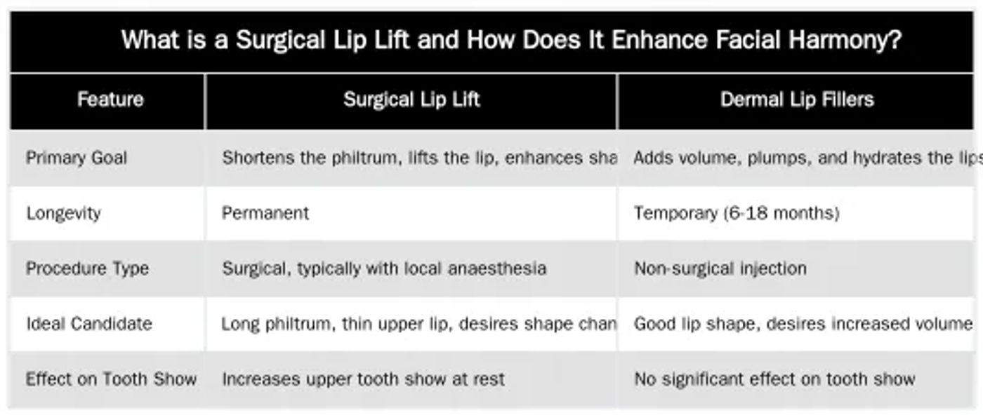 What is a Surgical Lip Lift and How Does It Enhance Facial Harmony? — How a Surgical Lip Lift Enhances Facial Proportions and Aesthetics