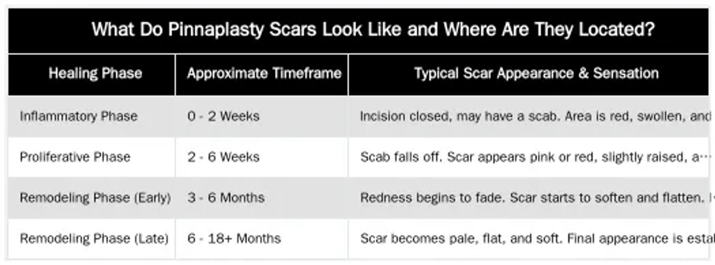What Do Pinnaplasty Scars Look Like and Where Are They Located? — Understanding Pinnaplasty Scars and Long-Term Healing