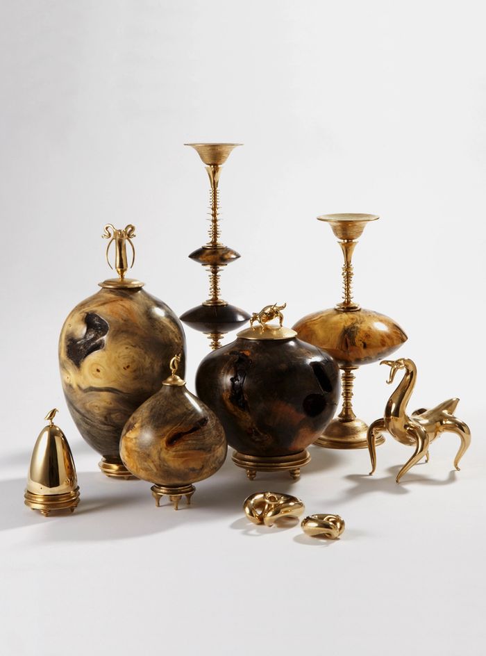 526 Kreist Hathalop 72 3 Vases Dome Nuggets Candles Deer SQ web
