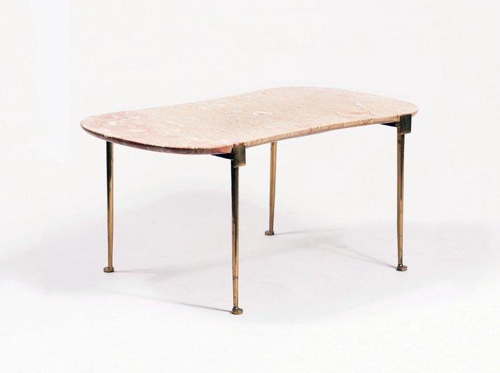 1552 marble brass coffee table 0005 4
