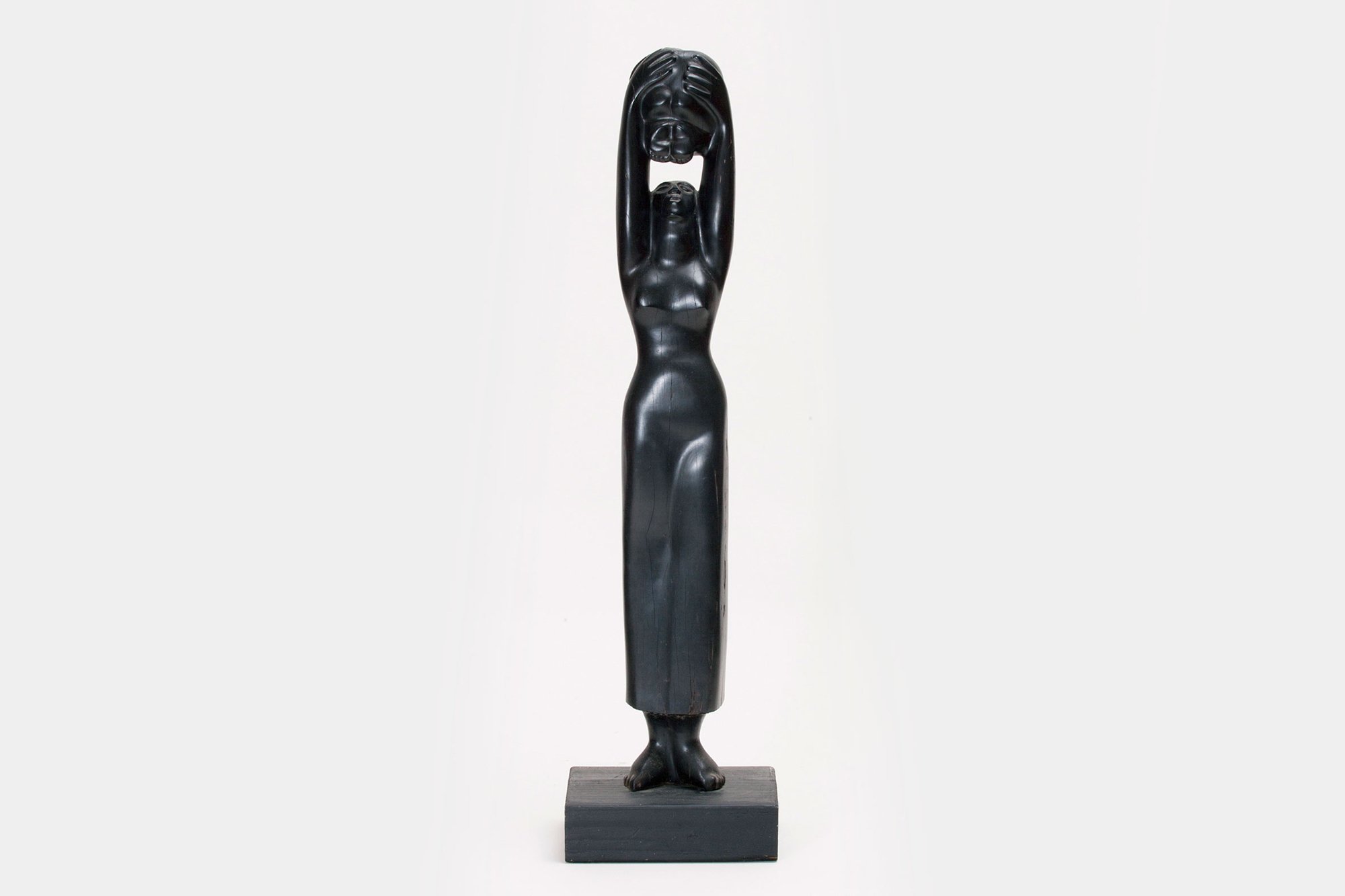 387 ebony mother and child sculpture 0005 2