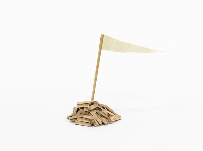 Oglander flag pile