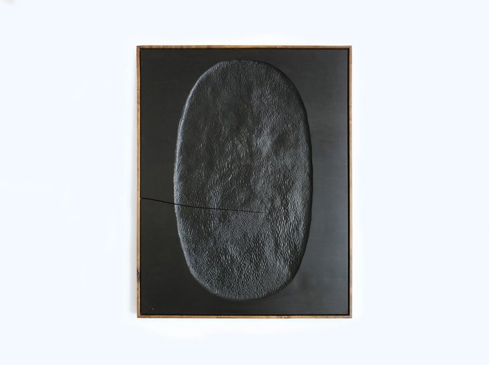 Watts Black Painting Oval