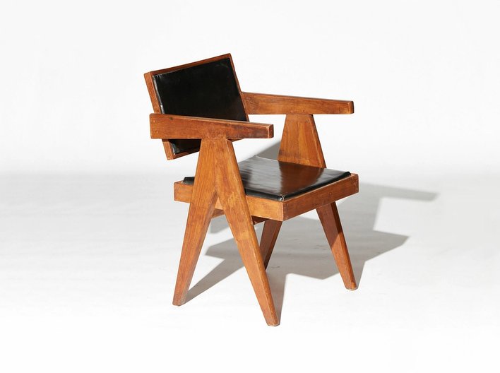 Pj black office chair