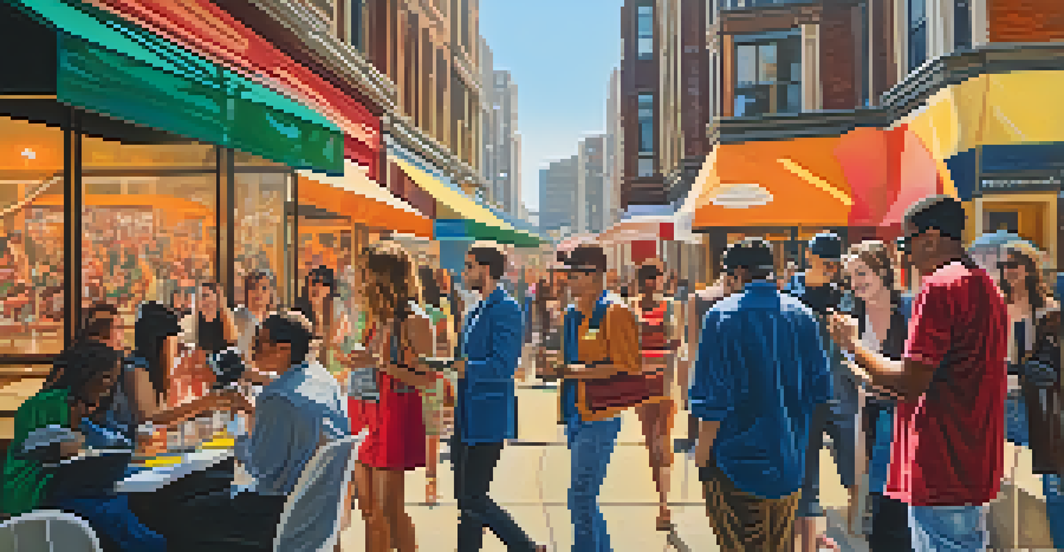 A photographer taking pictures of a model in a vibrant urban setting, showcasing the collaboration in the fashion industry.