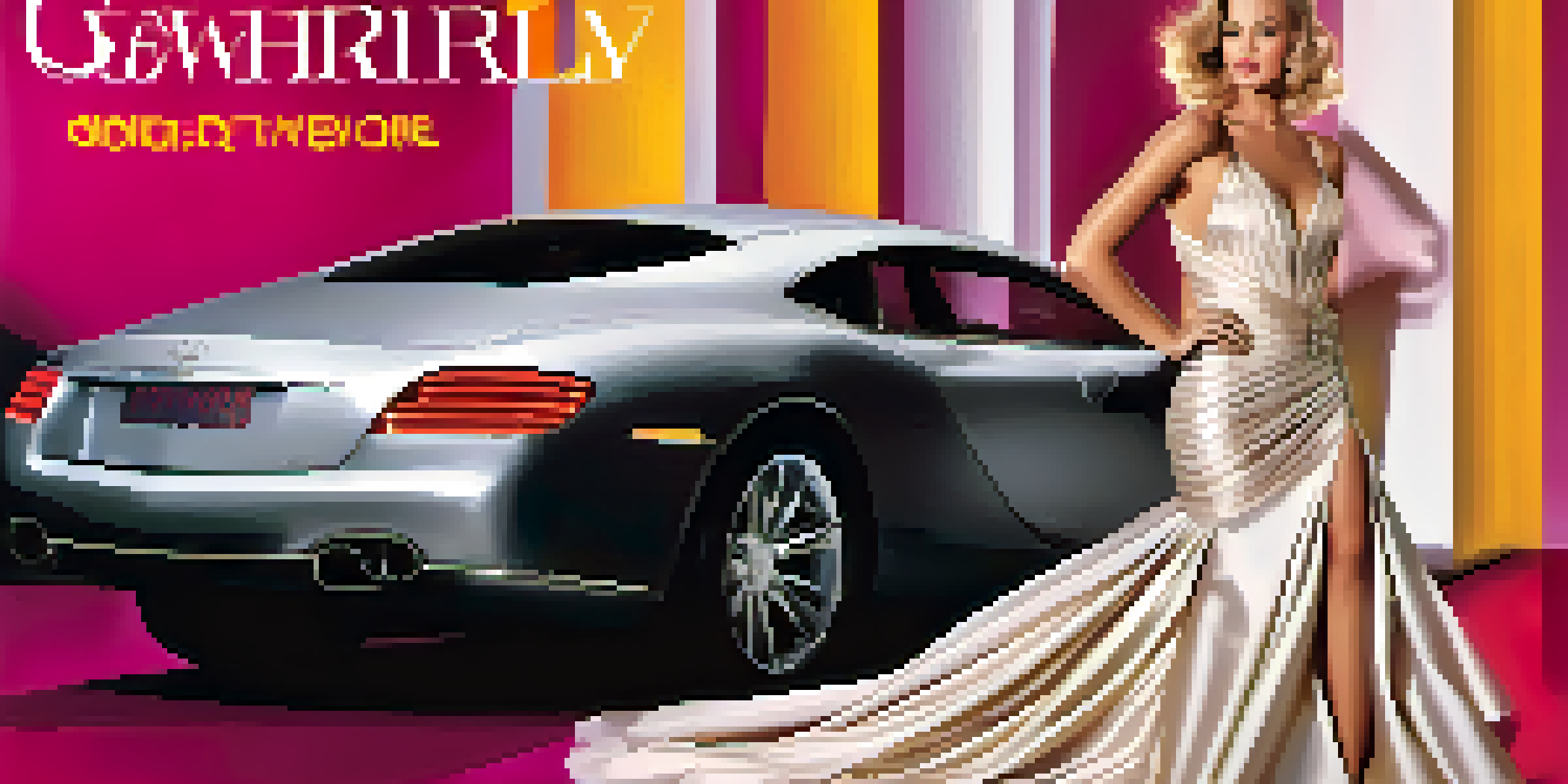 A fashion magazine cover with a glamorous celebrity in an elegant gown, surrounded by a luxurious backdrop and vibrant colors.