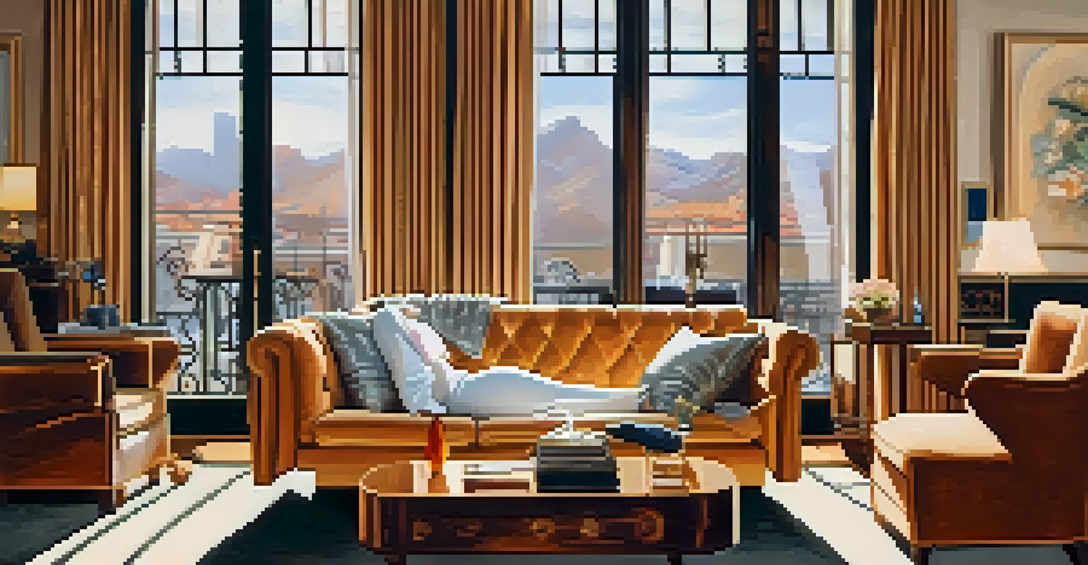 A '90s fashion advertisement scene featuring a supermodel in a vintage living room, elegantly dressed and holding a magazine, with warm sunlight streaming through the curtains.