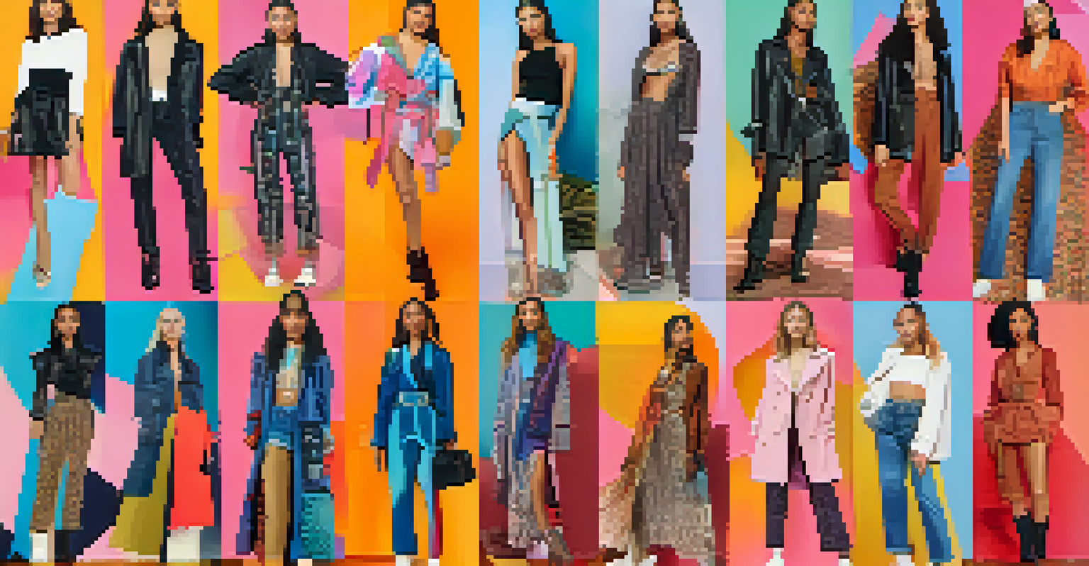 A collage of various outfits inspired by a fashion influencer, celebrating creativity and community.
