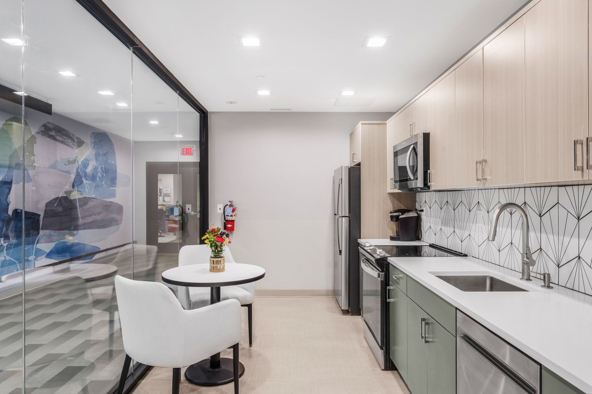 Markley PA rehab adl suite kitchen