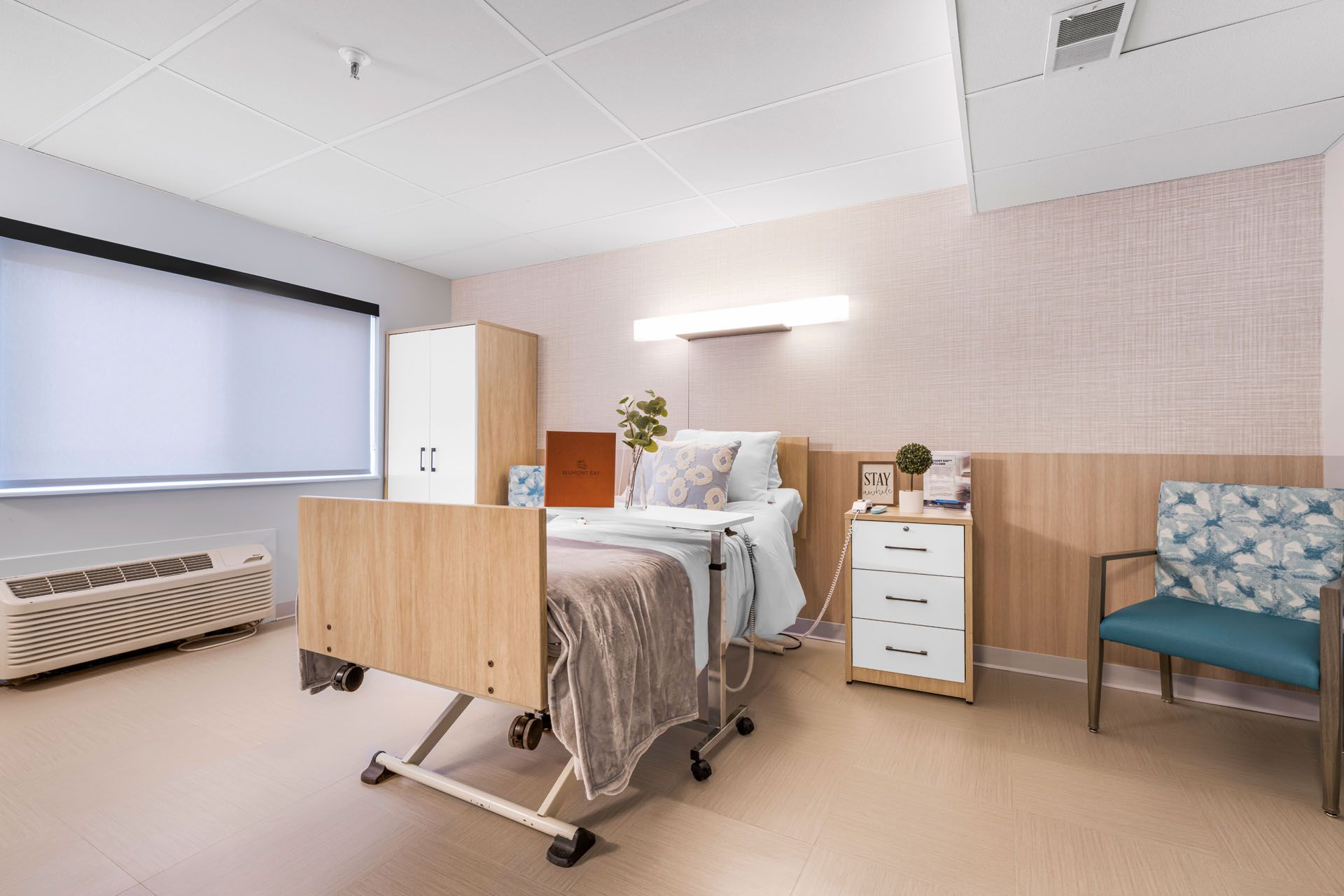 Belmont Bay VA rehab bedroom