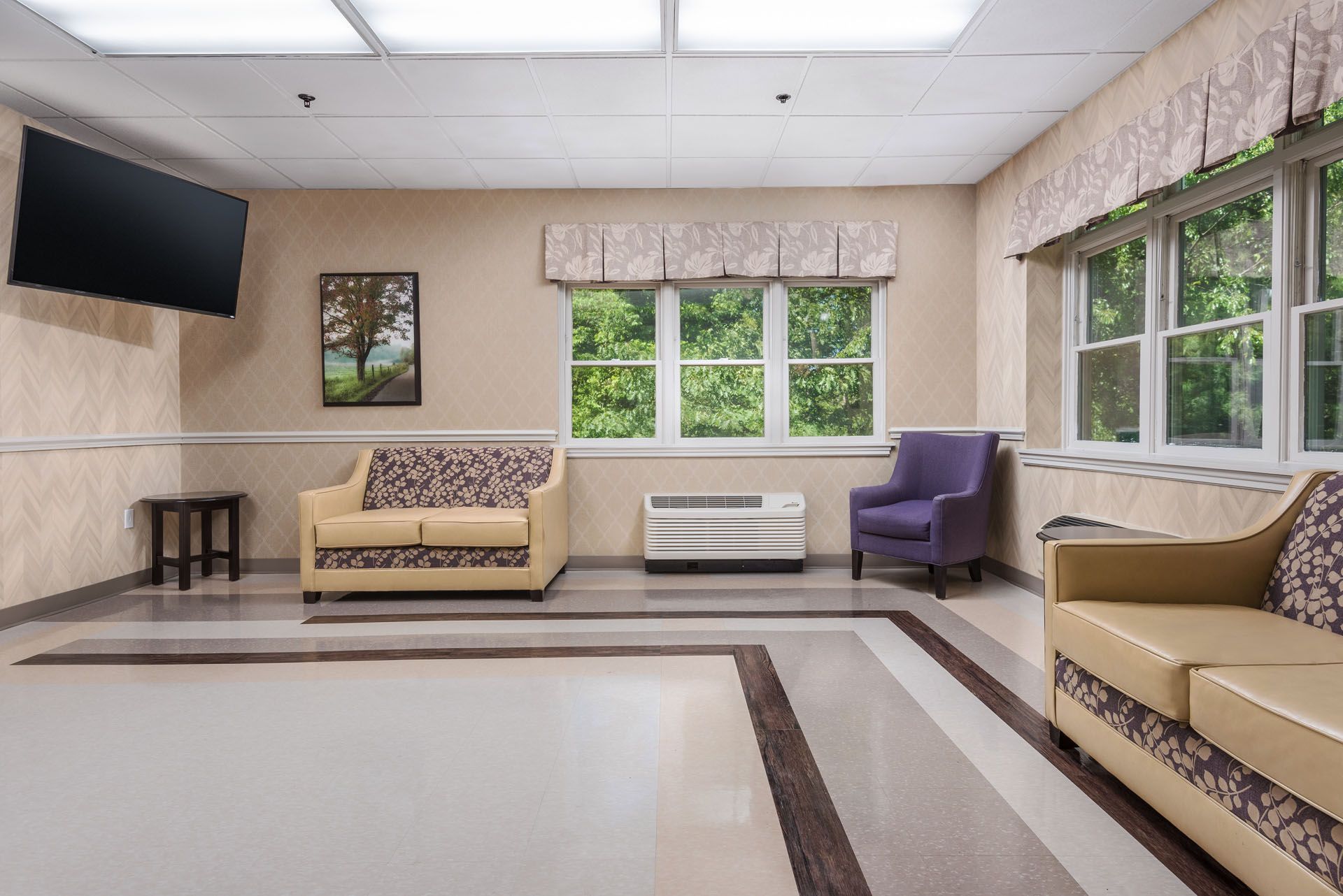 Westgate Hills MD nursing home lobby