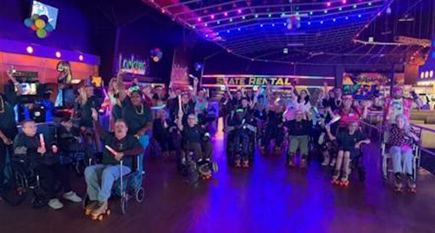 Heritage Hills and Elmhurst Residents Return to the Roller Rink