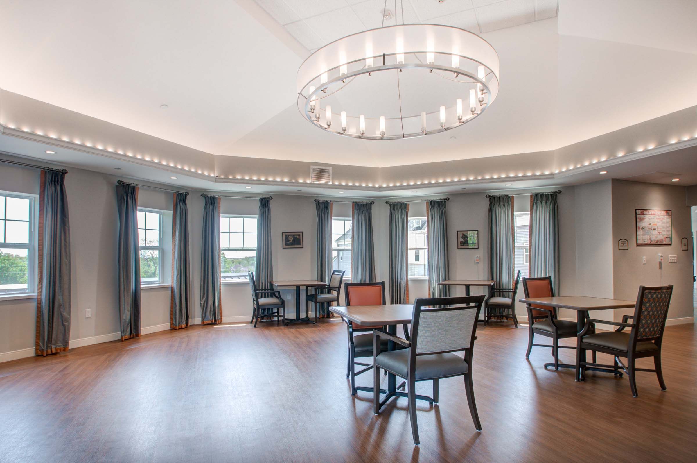 The Jewish Home NJ nursing home communal area