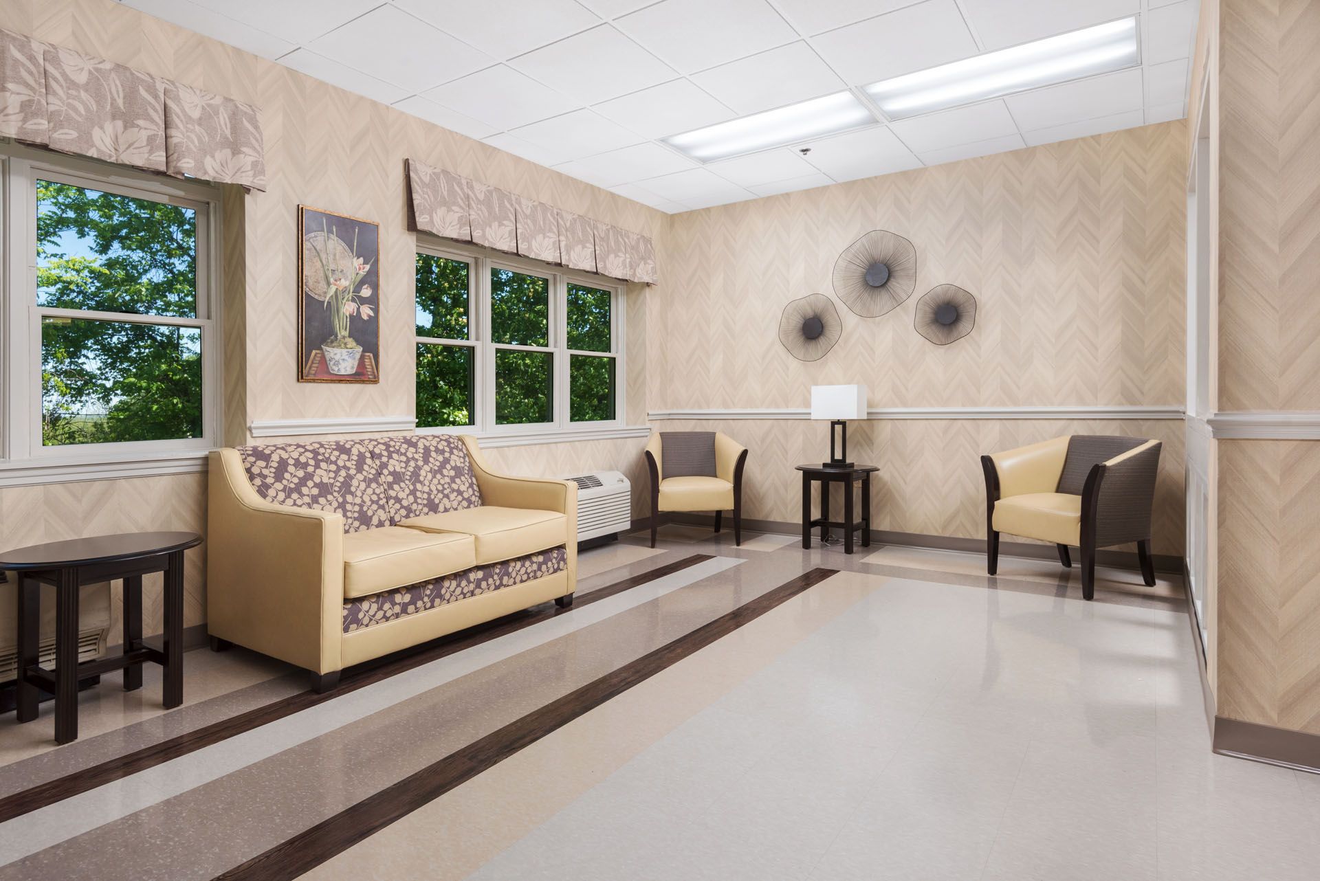 Westgate Hills MD nursing home lobby