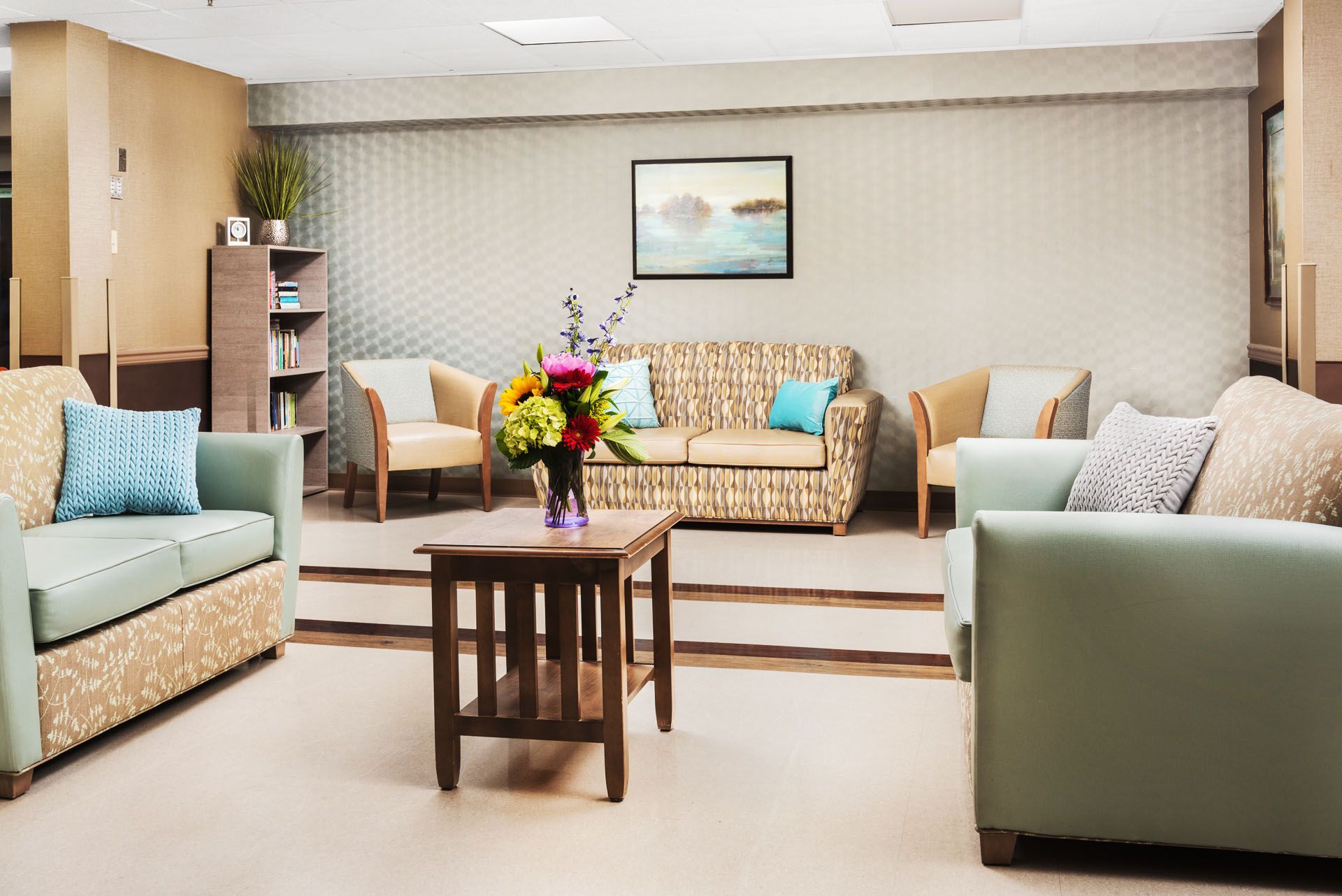 Coral Harbor NJ nursing home communal area