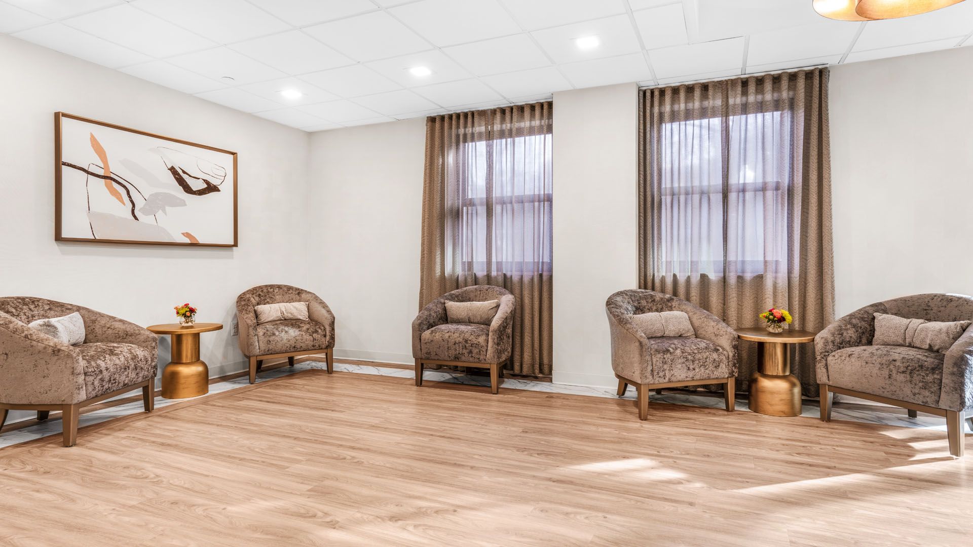 Oakland NJ nursing home lobby