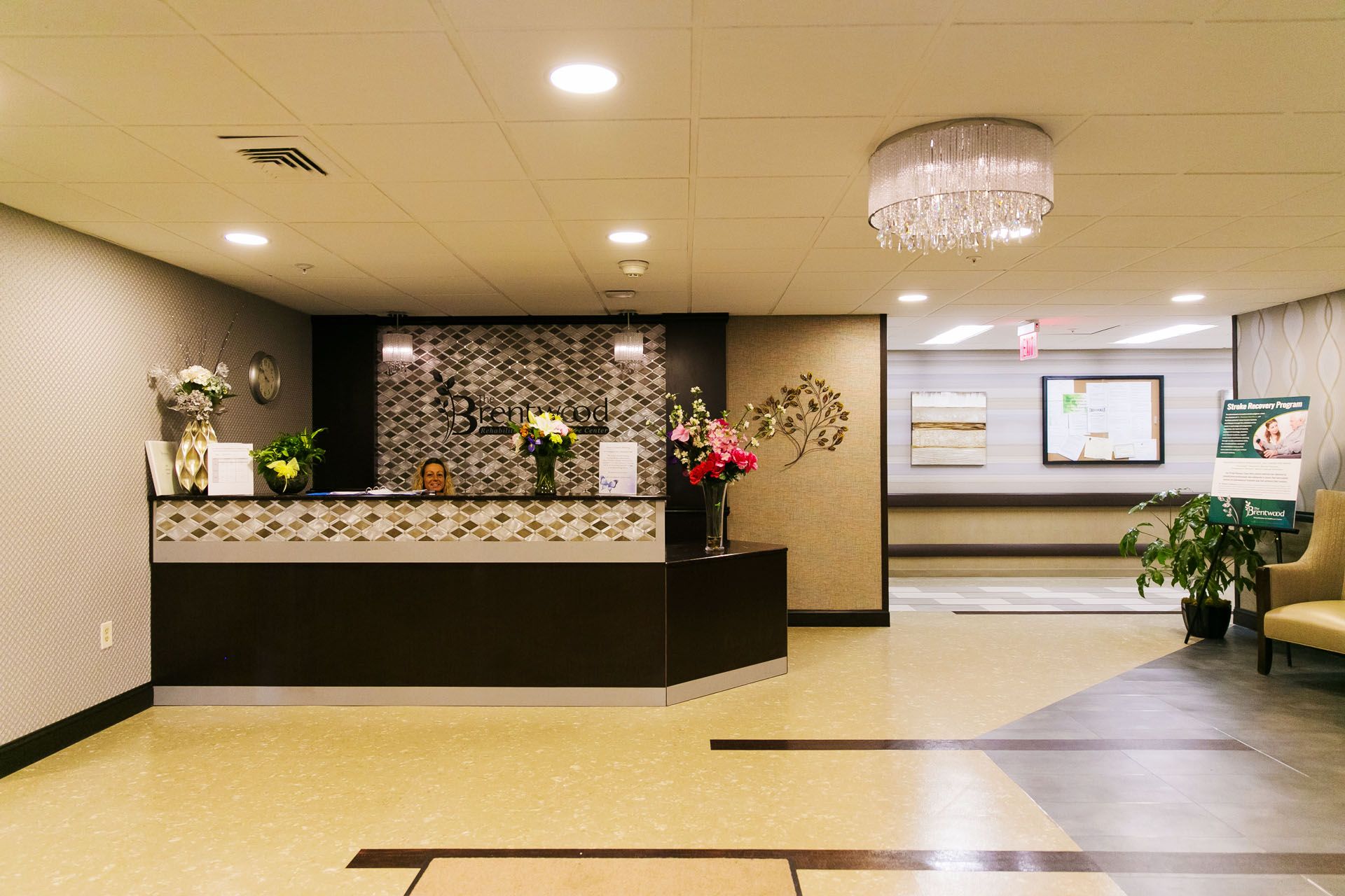 The Brentwood MA nursing home reception