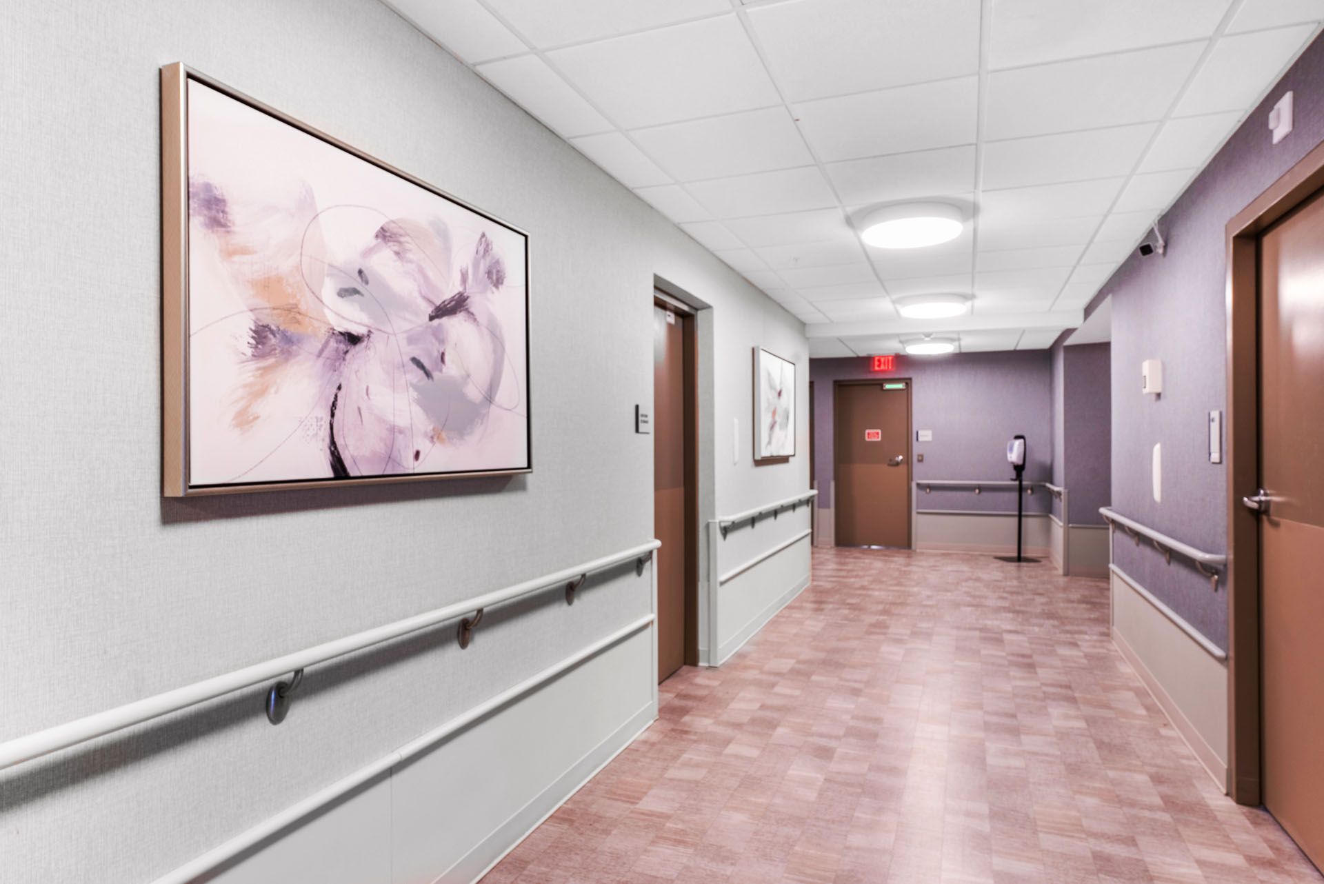 Cambridge NJ nursing home hallway