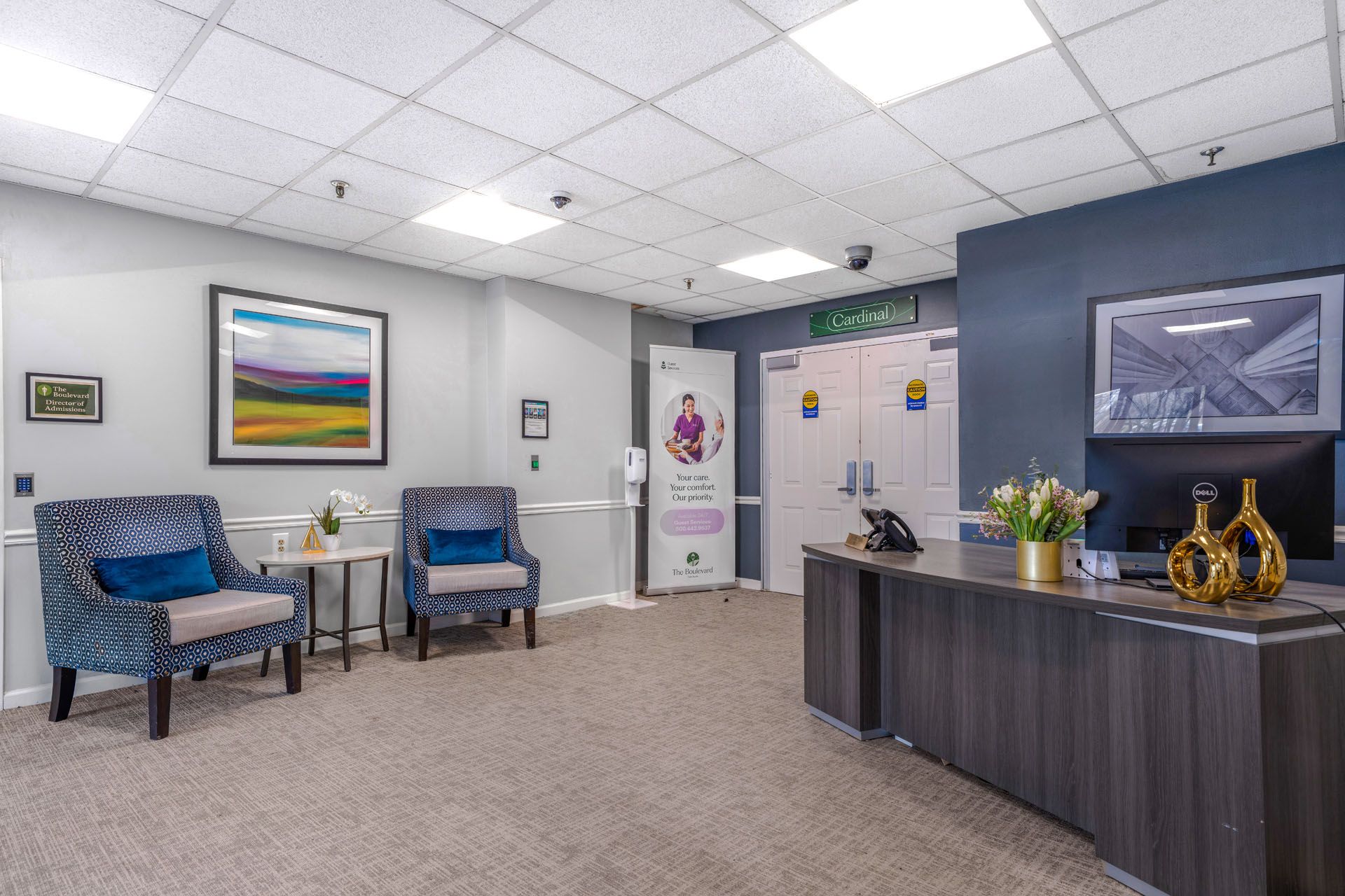 The Boulevard VA nursing home Lobby