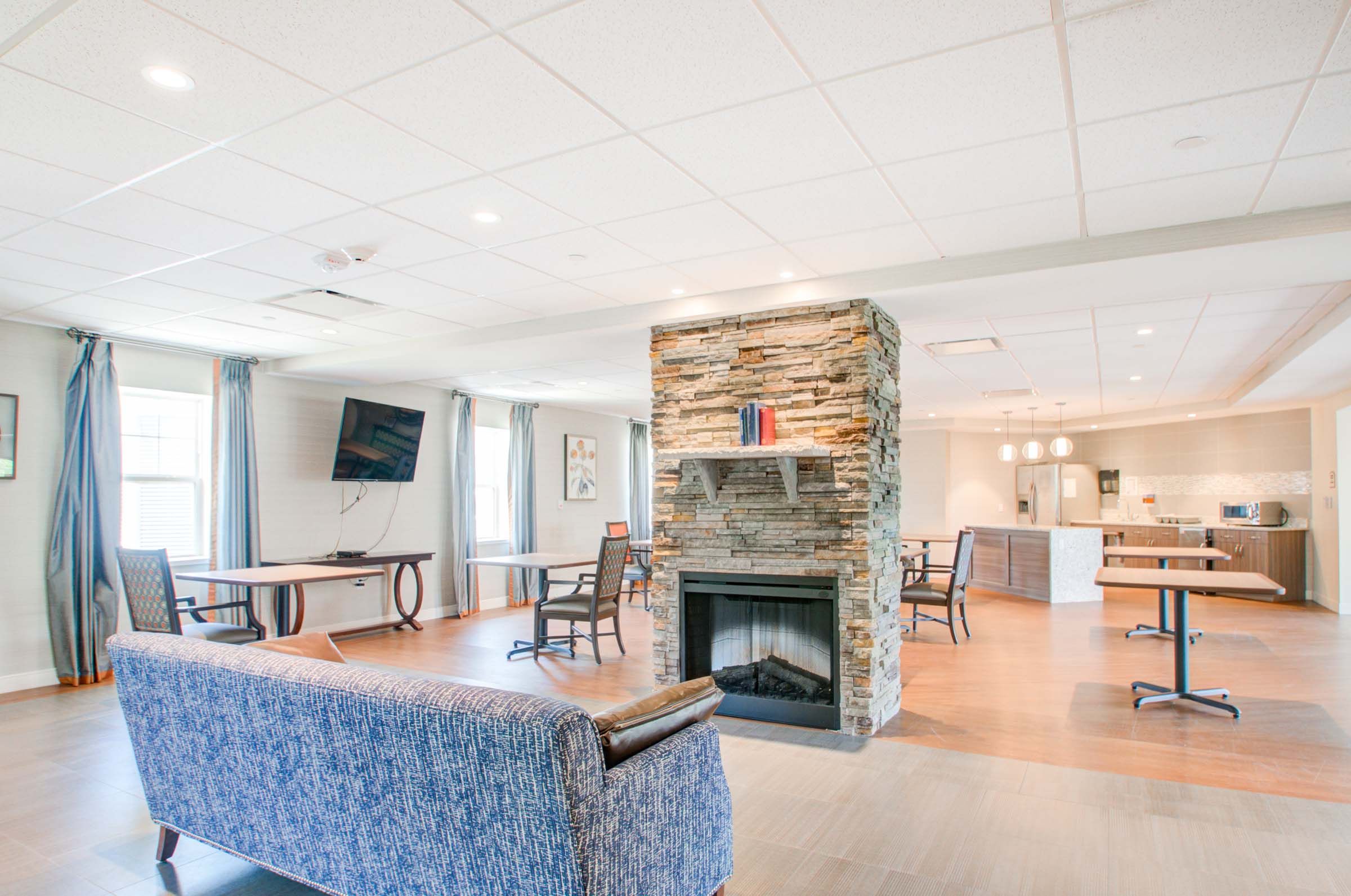 The Jewish Home NJ nursing home communal area