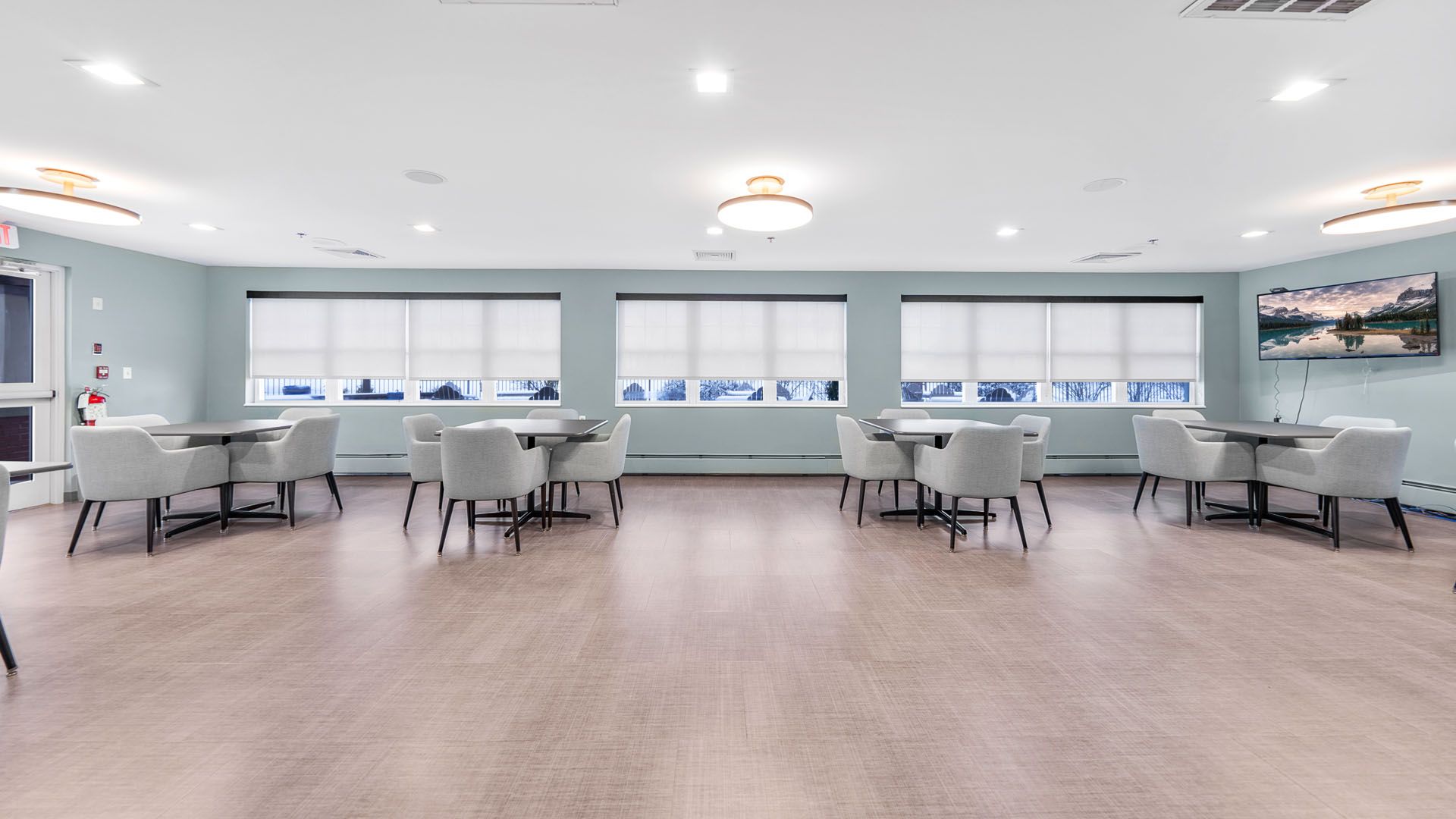 Bayview RI nursing home dining room