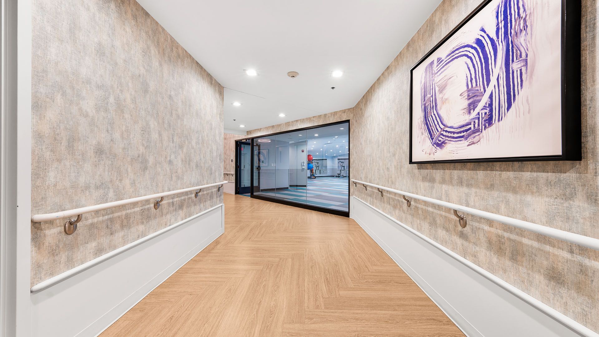 Bayview RI nursing home hallway