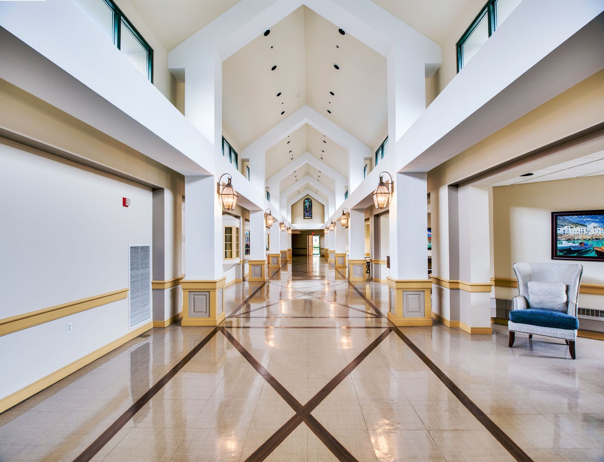 Kearsley PA nursing home hallway 2