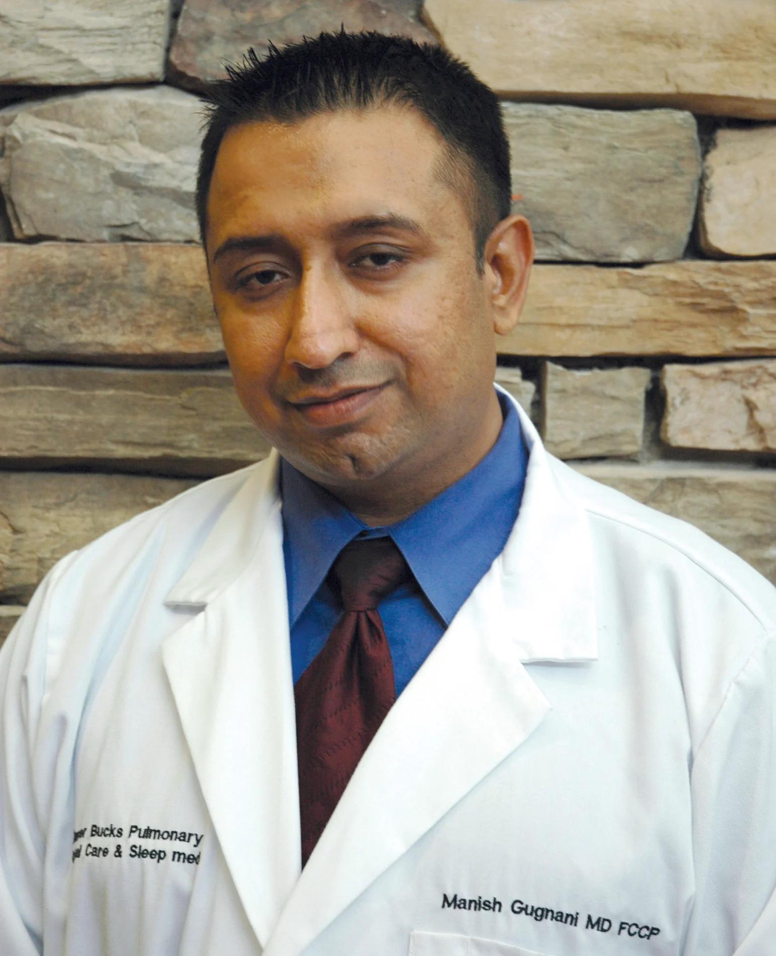 Photo of Dr. Manish Gugnani Pulmonologist respiraCare