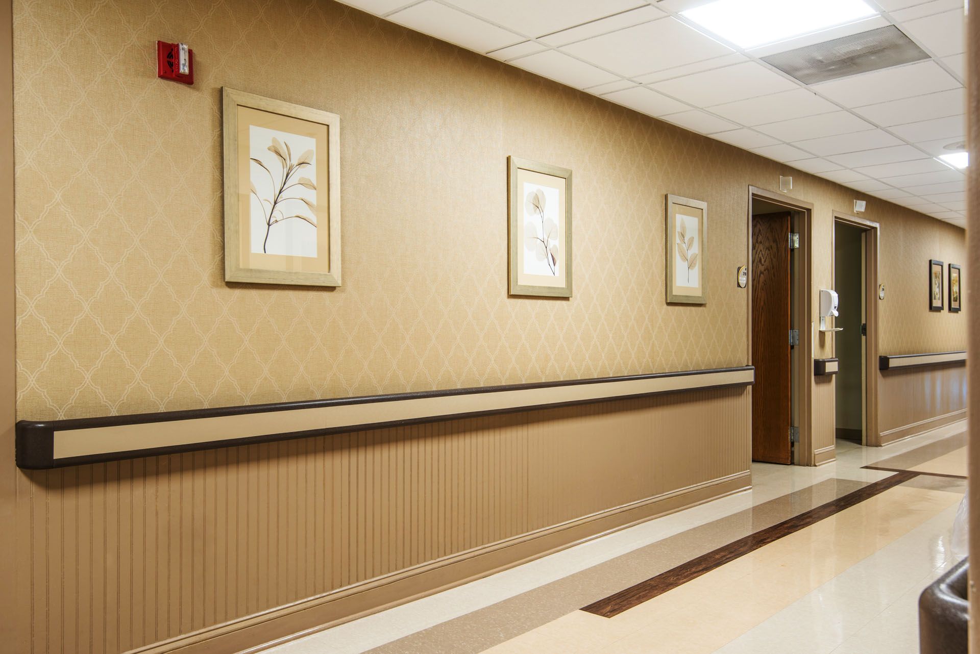 Westgate Hills MD nursing home hallway
