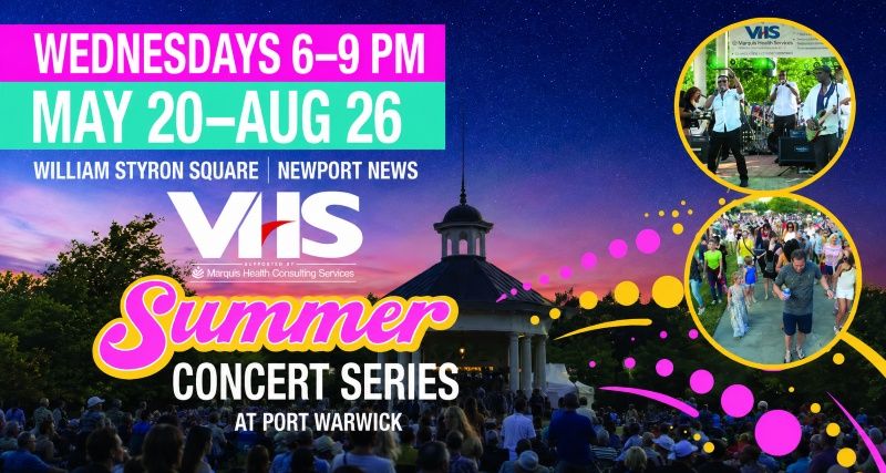 Port Warwick Summer Concert Series | Free Concerts in Newport News