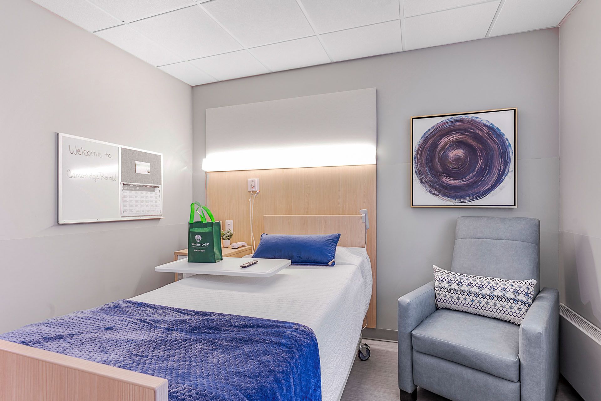 Cambridge NJ rehab private bedroom