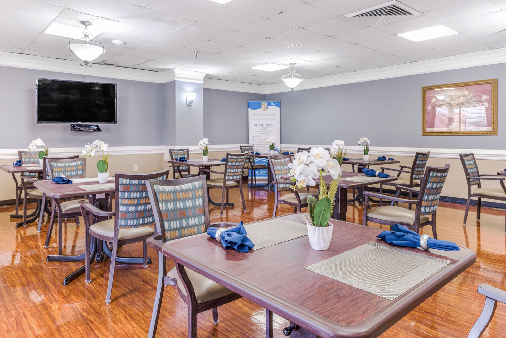 Belmont Bay VA nursing home dining room