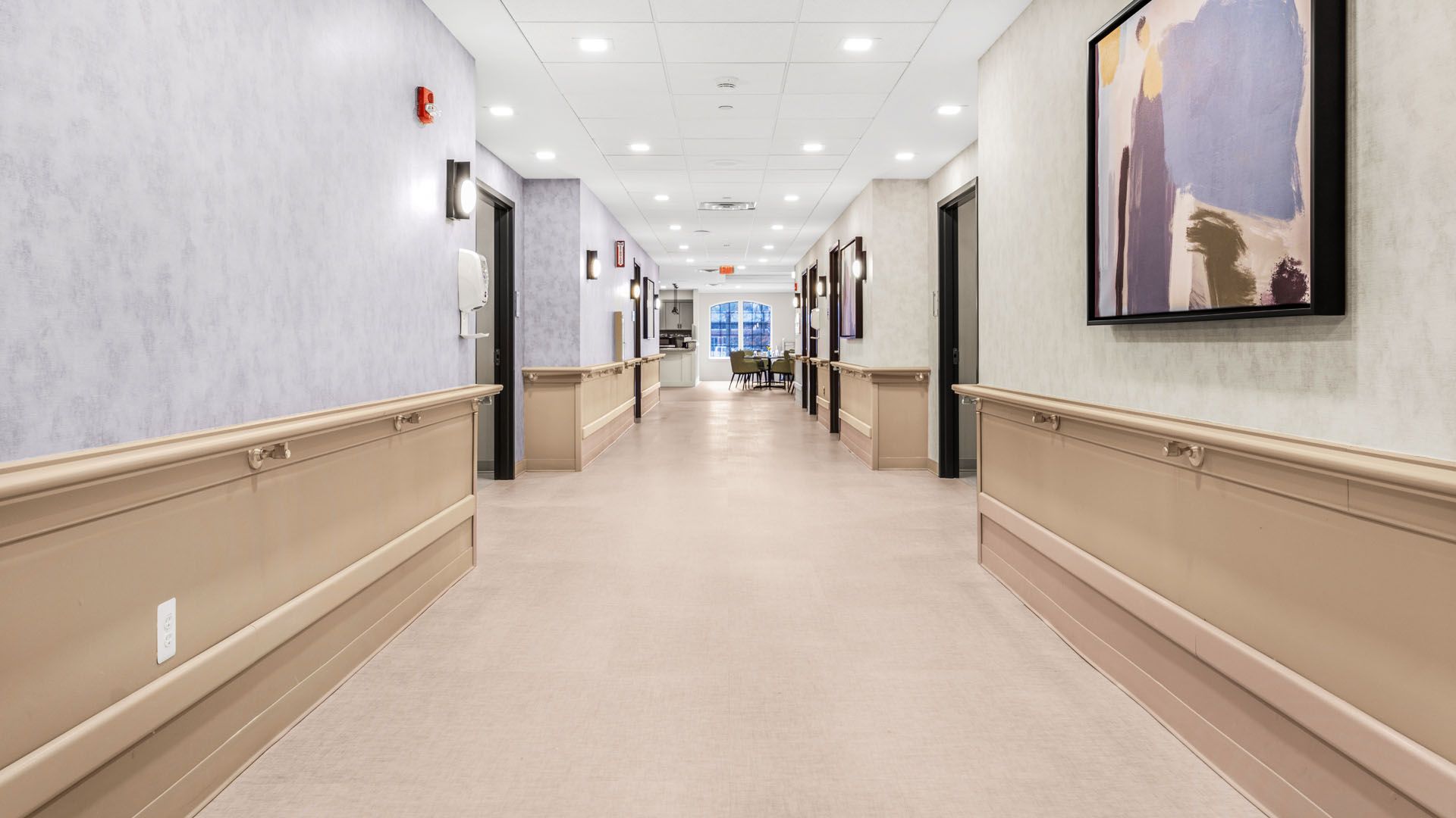 Florham Park NJ nursing home hallway