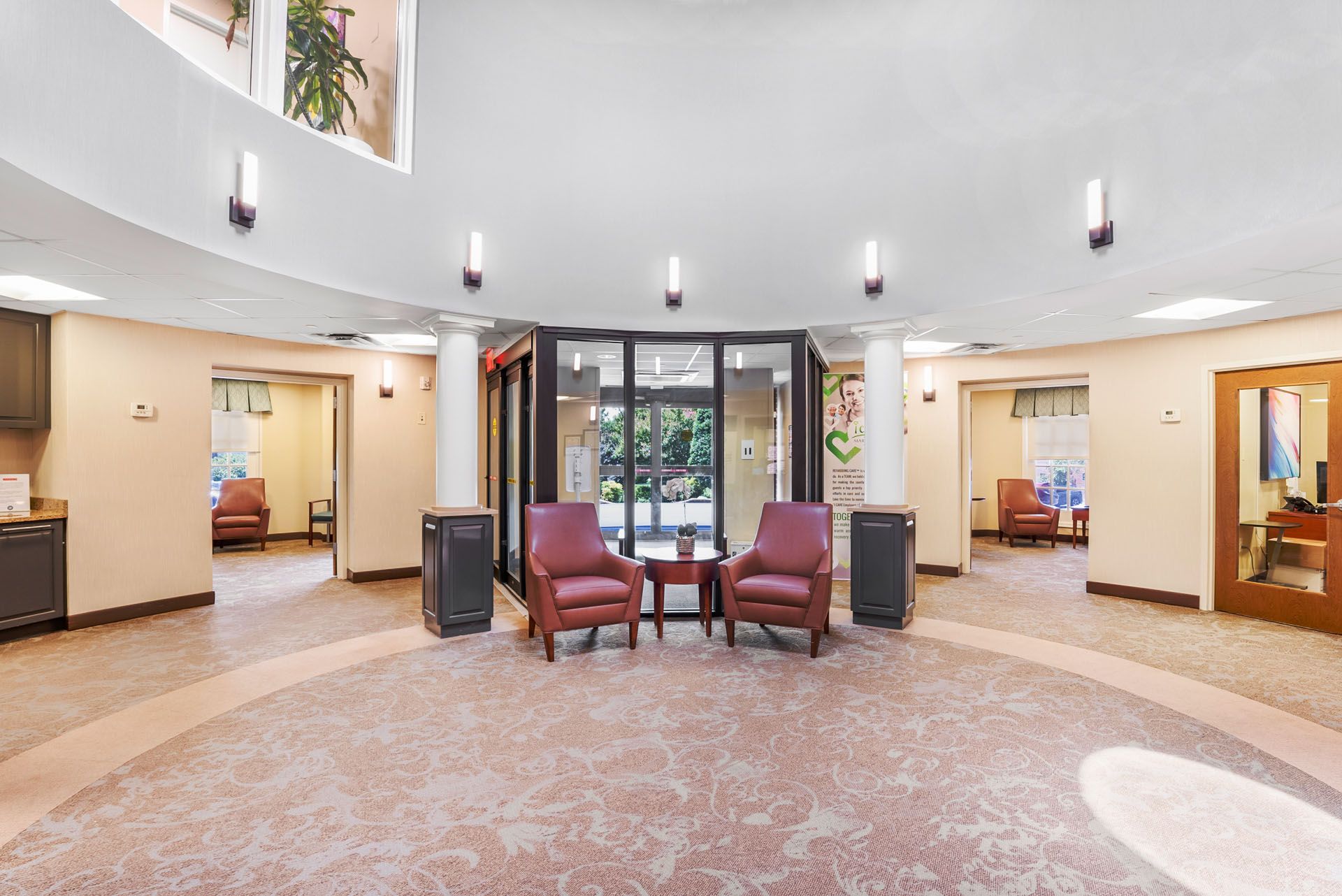 Woodbine VA nursing home lobby