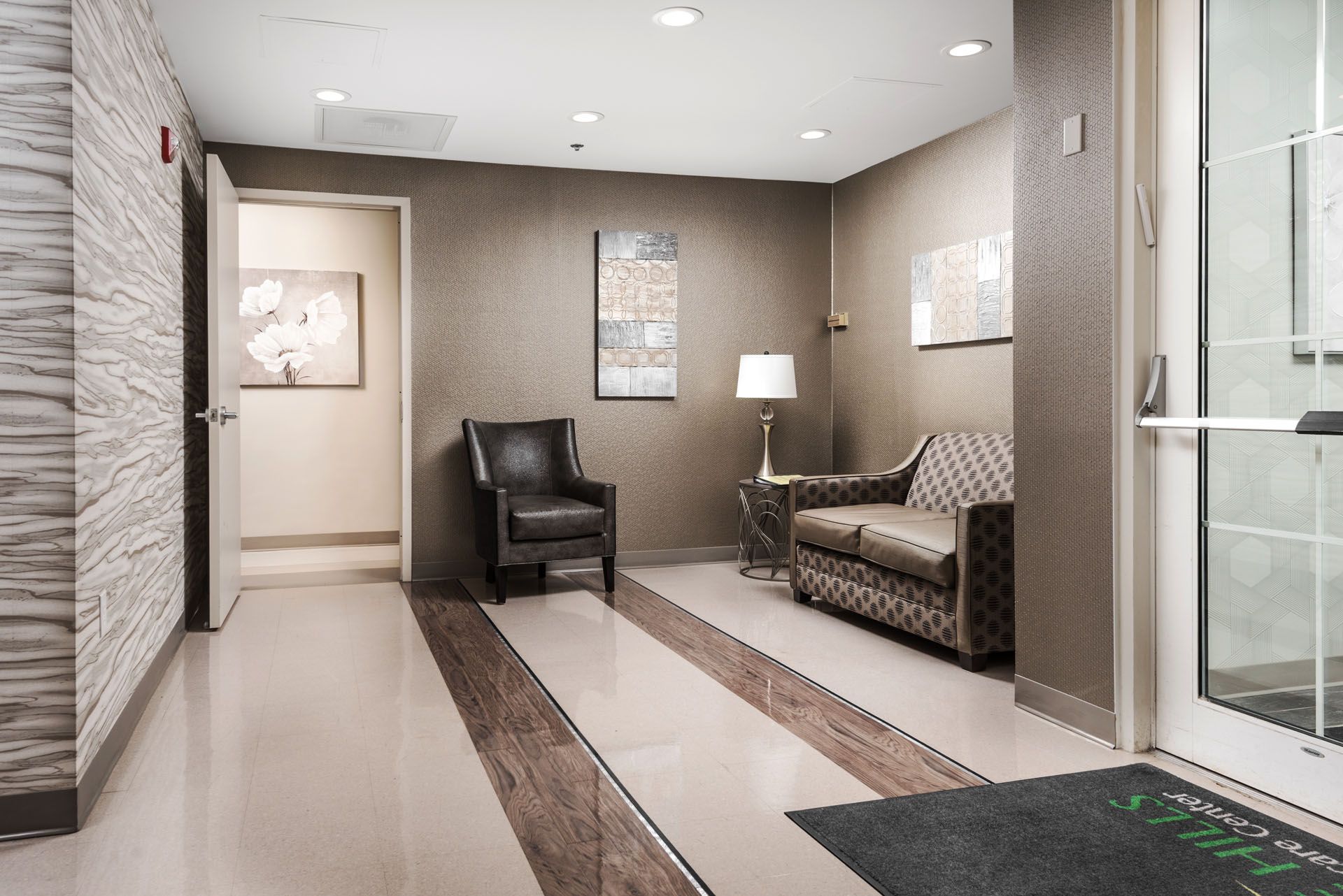 Westgate Hills MD nursing home lobby