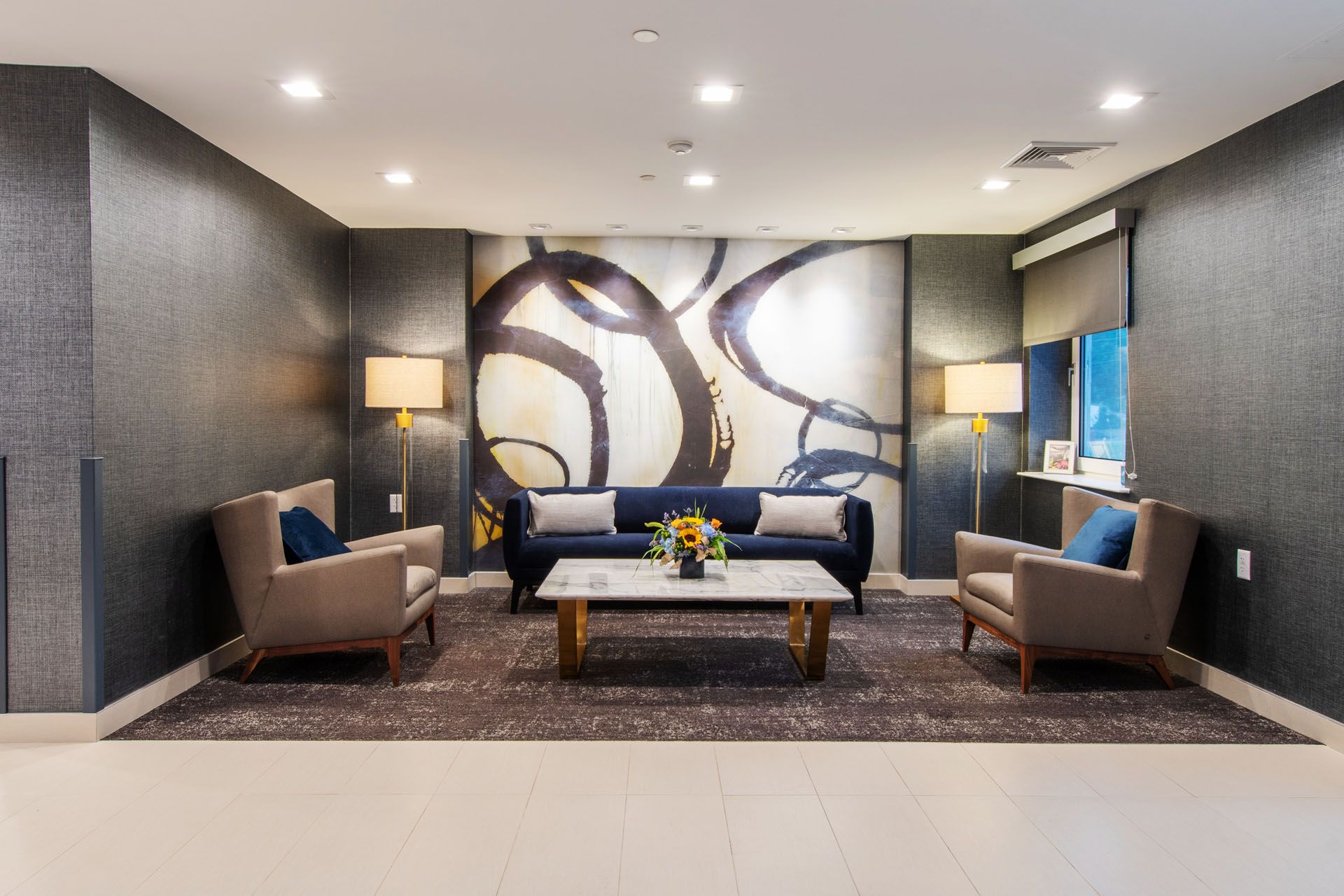 Cedar View MA nursing home lobby