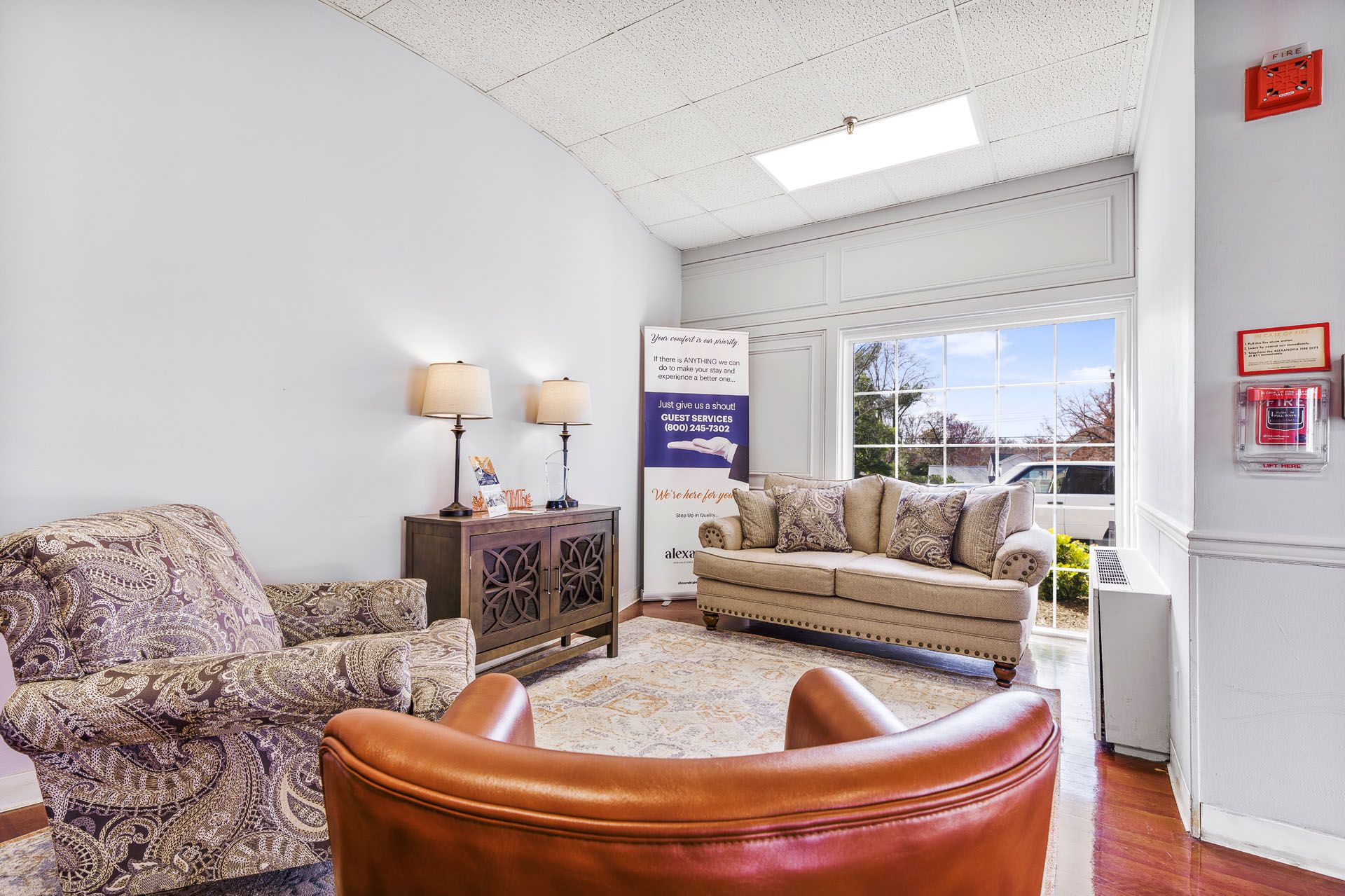 Alexandria VA nursing home lobby