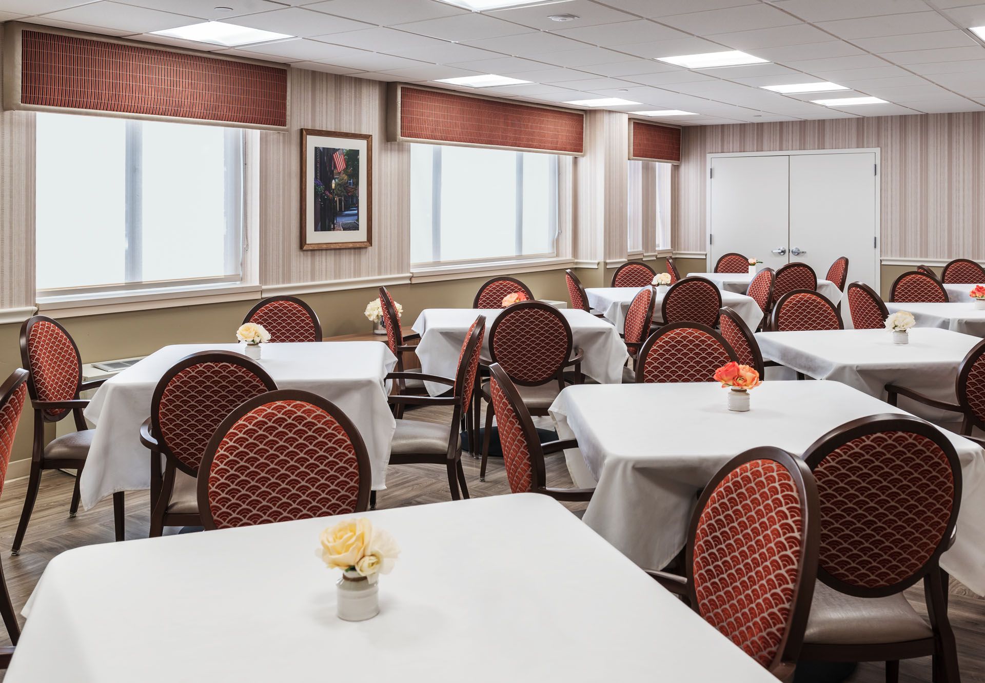 Webster Park MA nursing home dining room