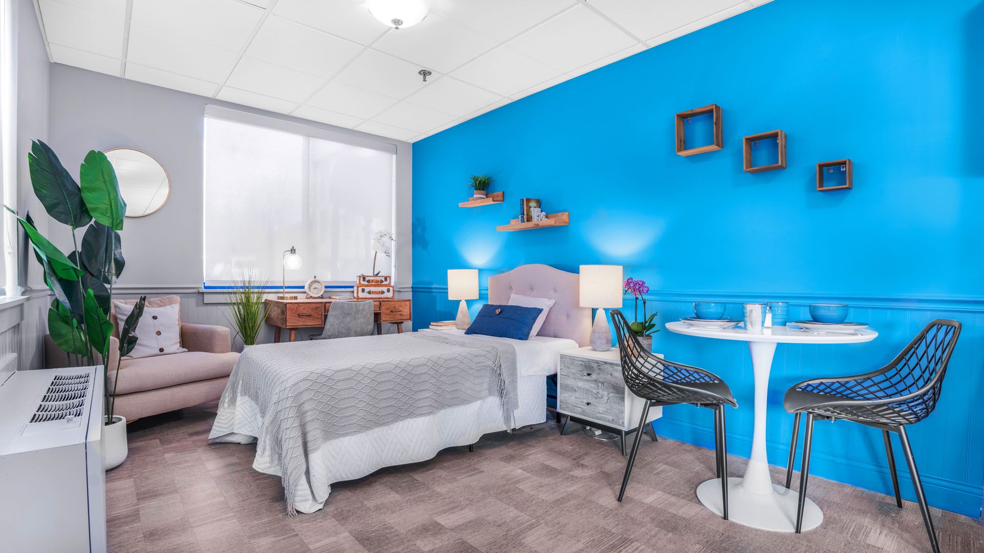 Arbor Ridge NJ rehab suite wide view