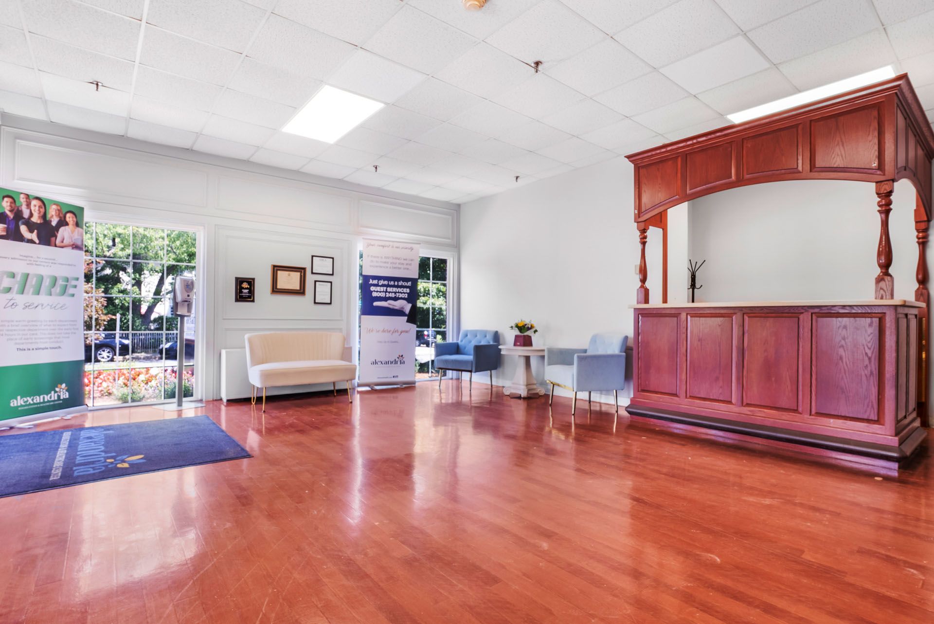 Alexandria VA rehab reception