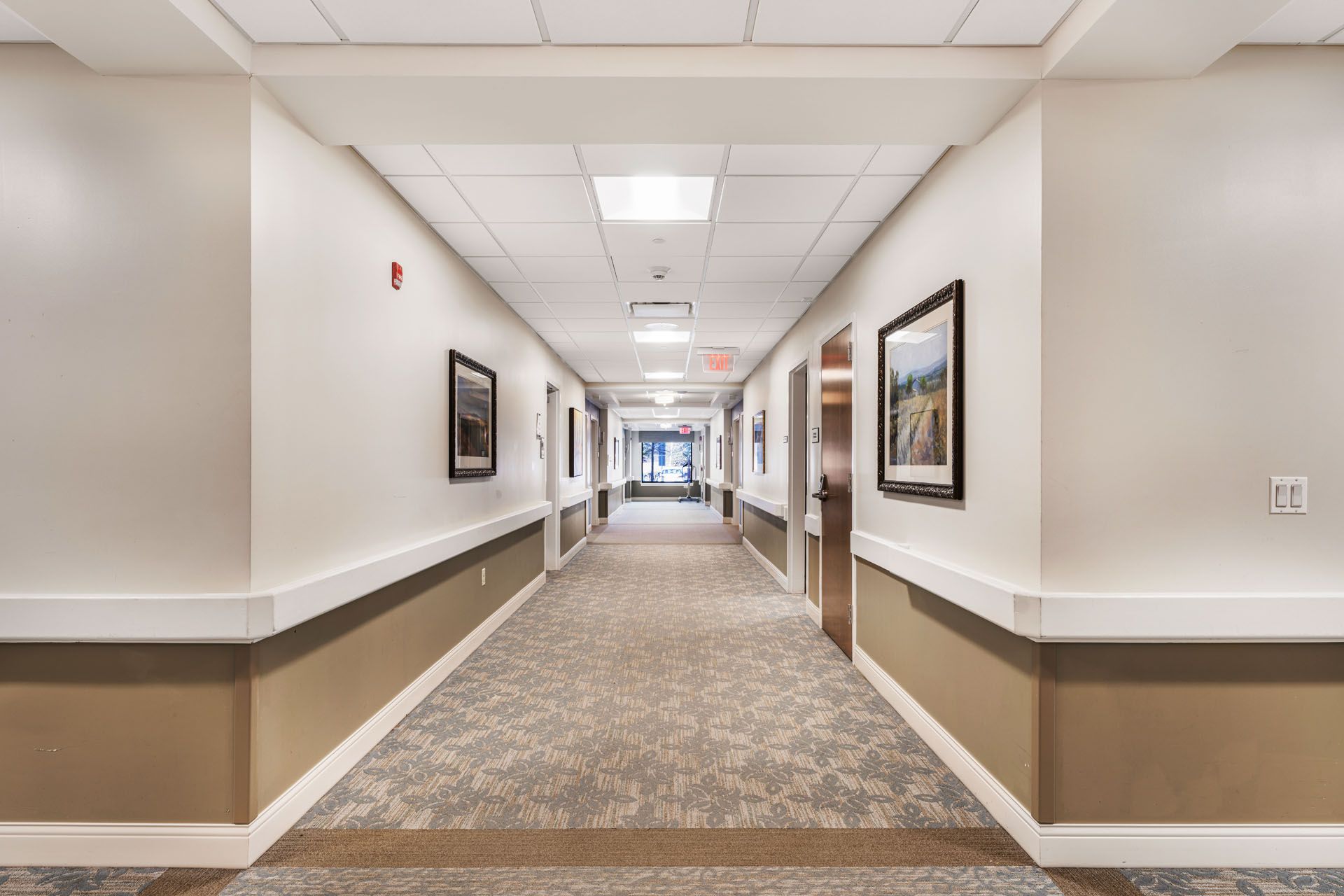 Exton PA nursing home hallway