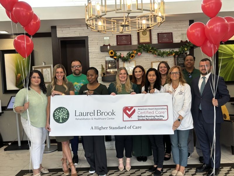 Laurel Brook Earns American Heart Association Stroke Rehab Certification