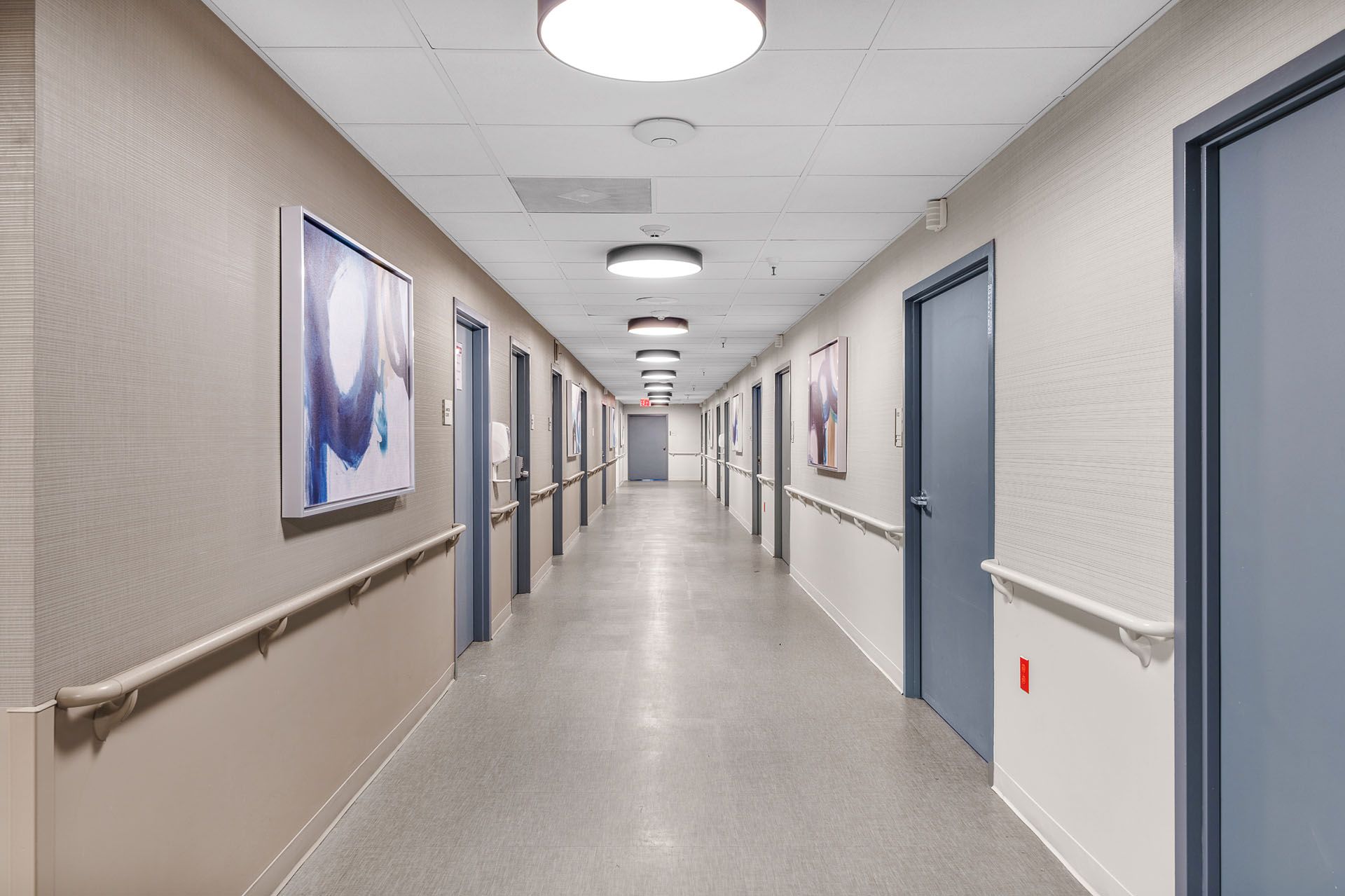 Belmont Bay VA nursing home hallway