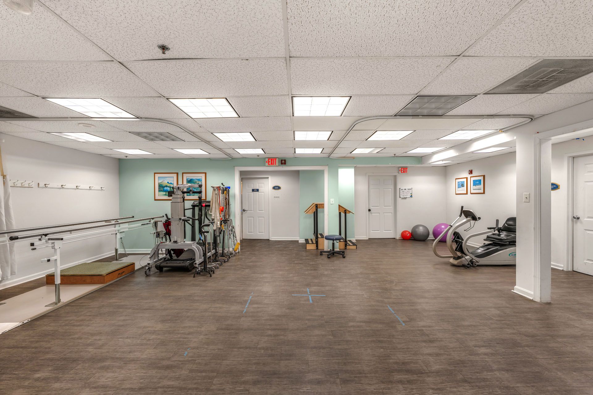 The Boulevard VA rehab Gym