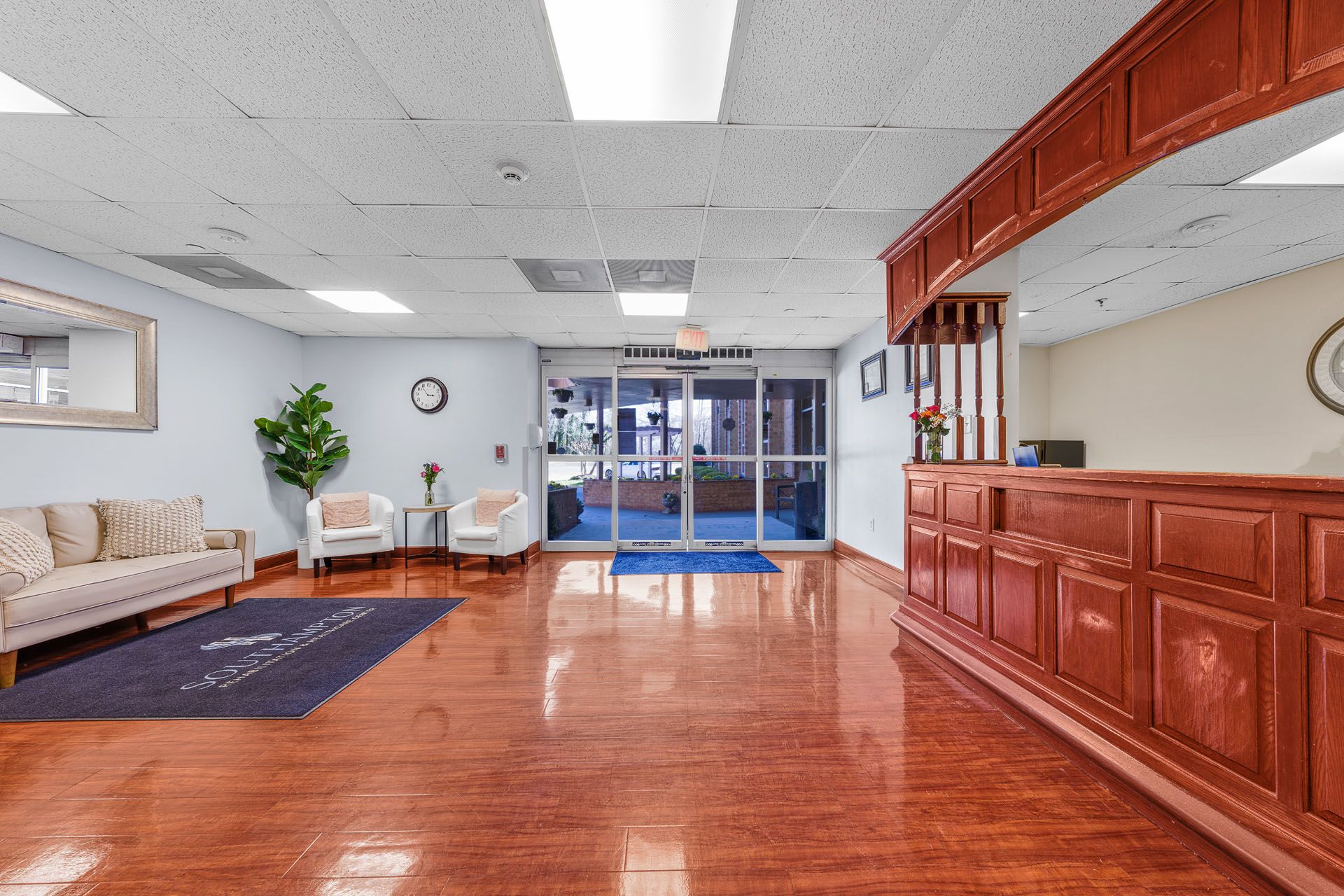 Southampton VA nursing home reception
